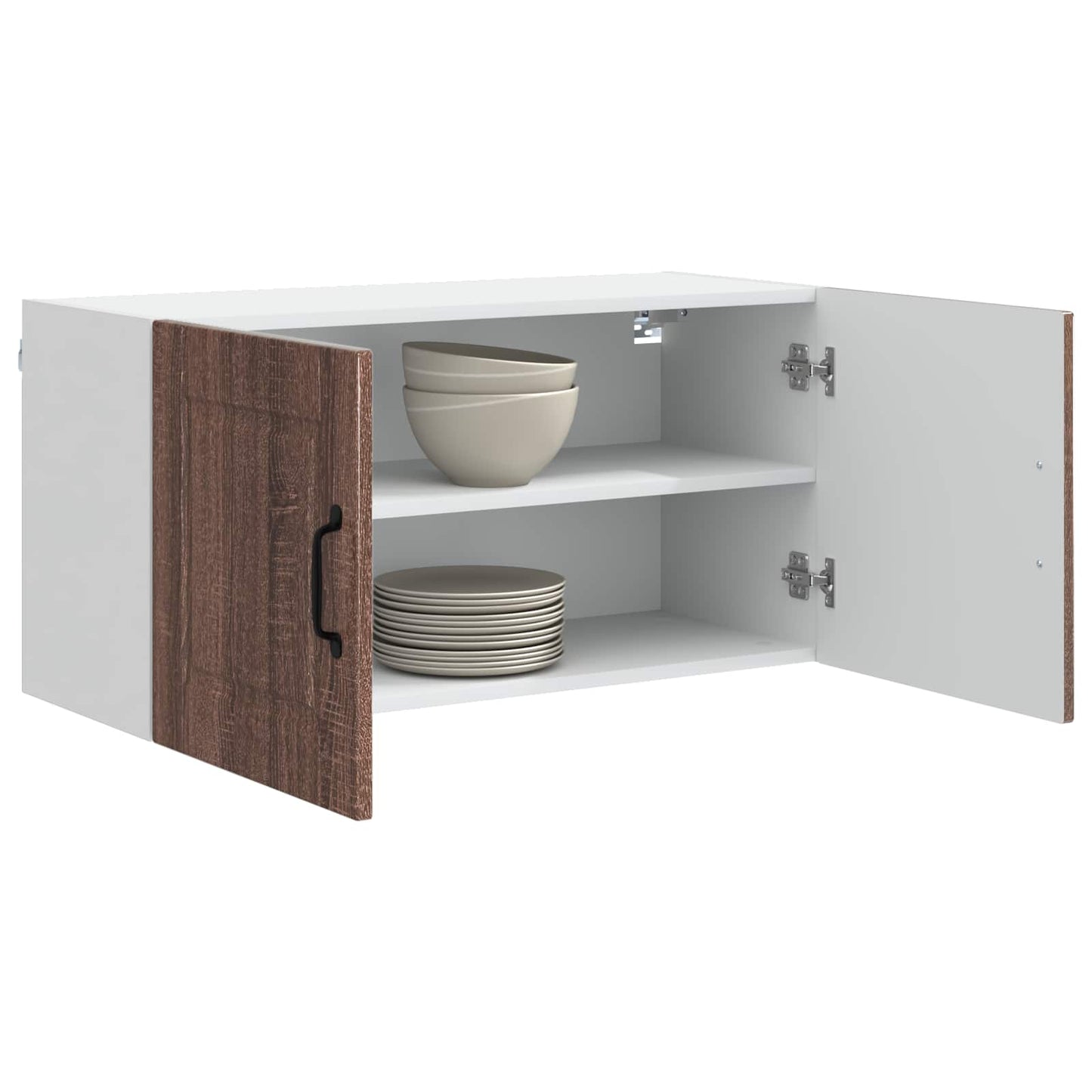 Vaatwasserpaneel Bruin Eiken 80 x 31 x 40 cm Bewerkt hout is nu te koop bij PeponiXL, paradijselijk wonen!