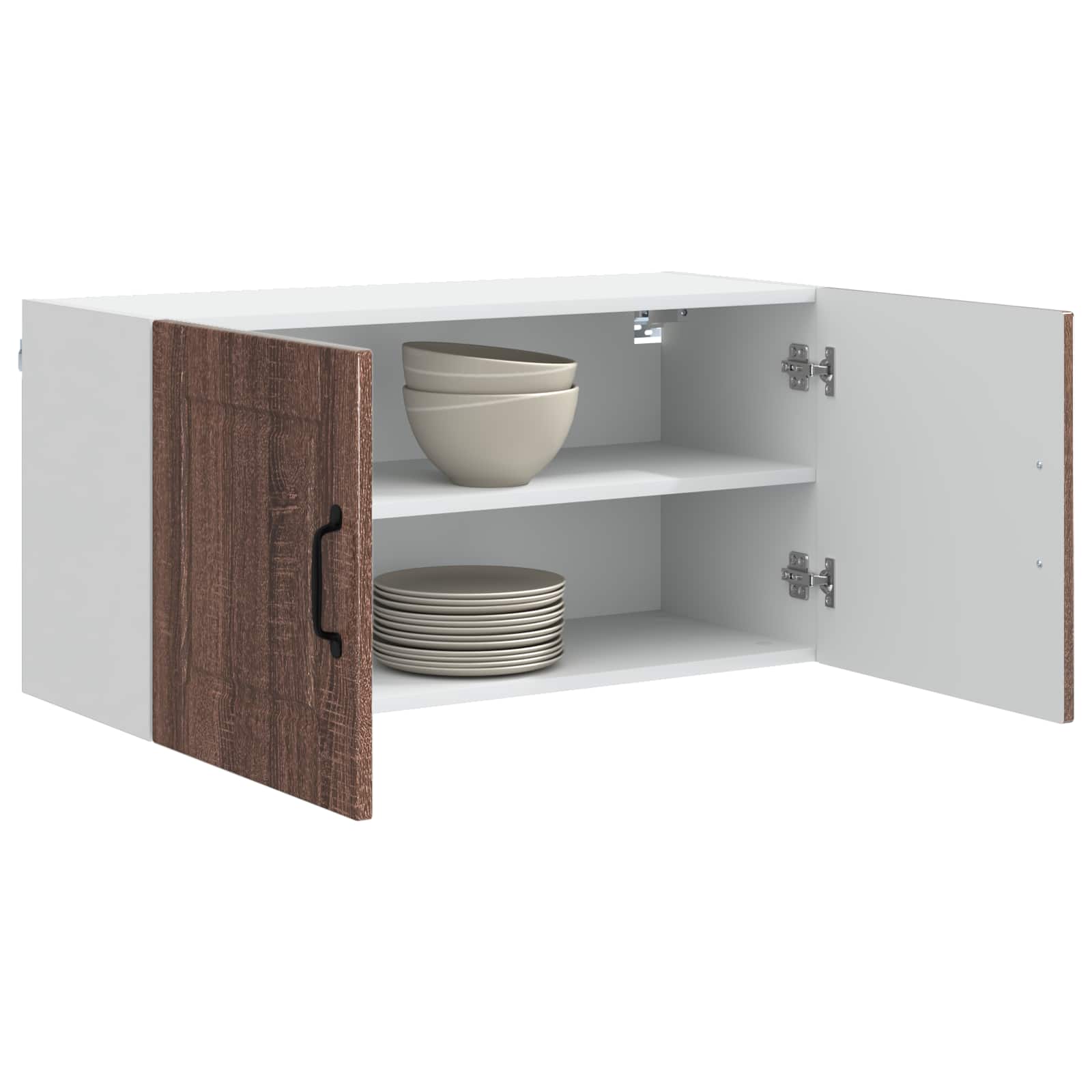 Vaatwasserpaneel Bruin Eiken 80 x 31 x 40 cm Bewerkt hout is nu te koop bij PeponiXL, paradijselijk wonen!