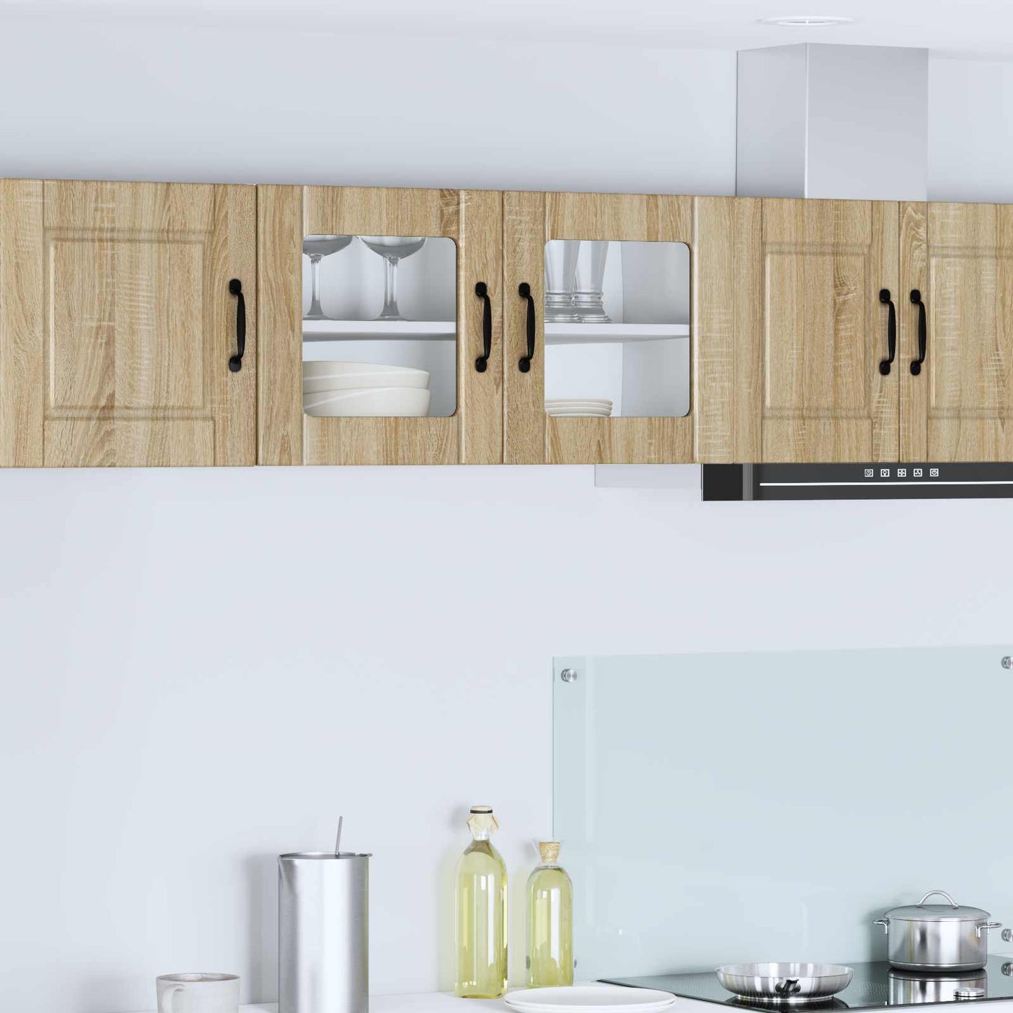 Keukenkast met plank Sonoma Eiken 80 x 31 x 40 cm Bewerkt hout is nu te koop bij PeponiXL, paradijselijk wonen!