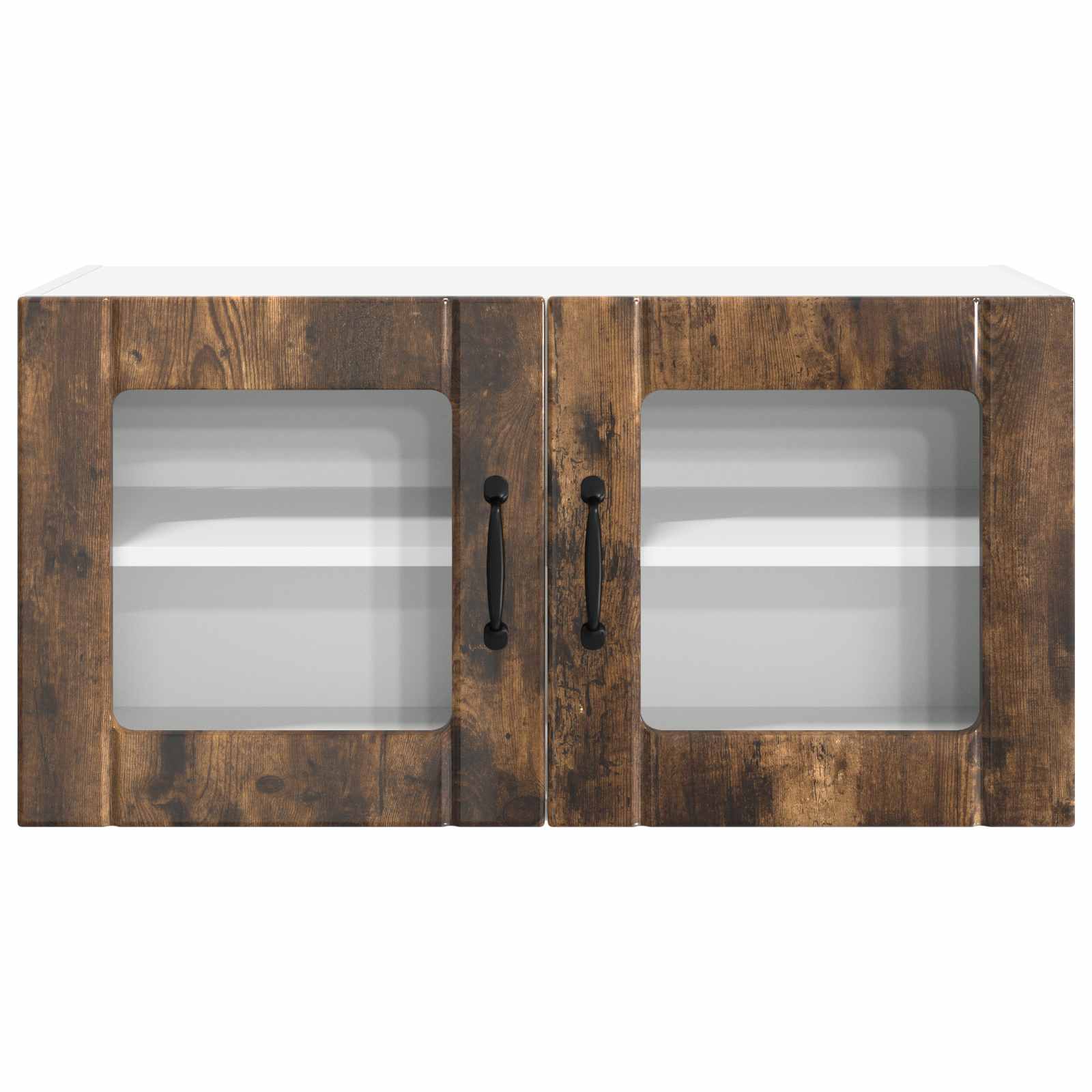 Vaatwasserpaneel Gerookt eiken 80 x 31 x 40 cm Bewerkt hout is nu te koop bij PeponiXL, paradijselijk wonen!