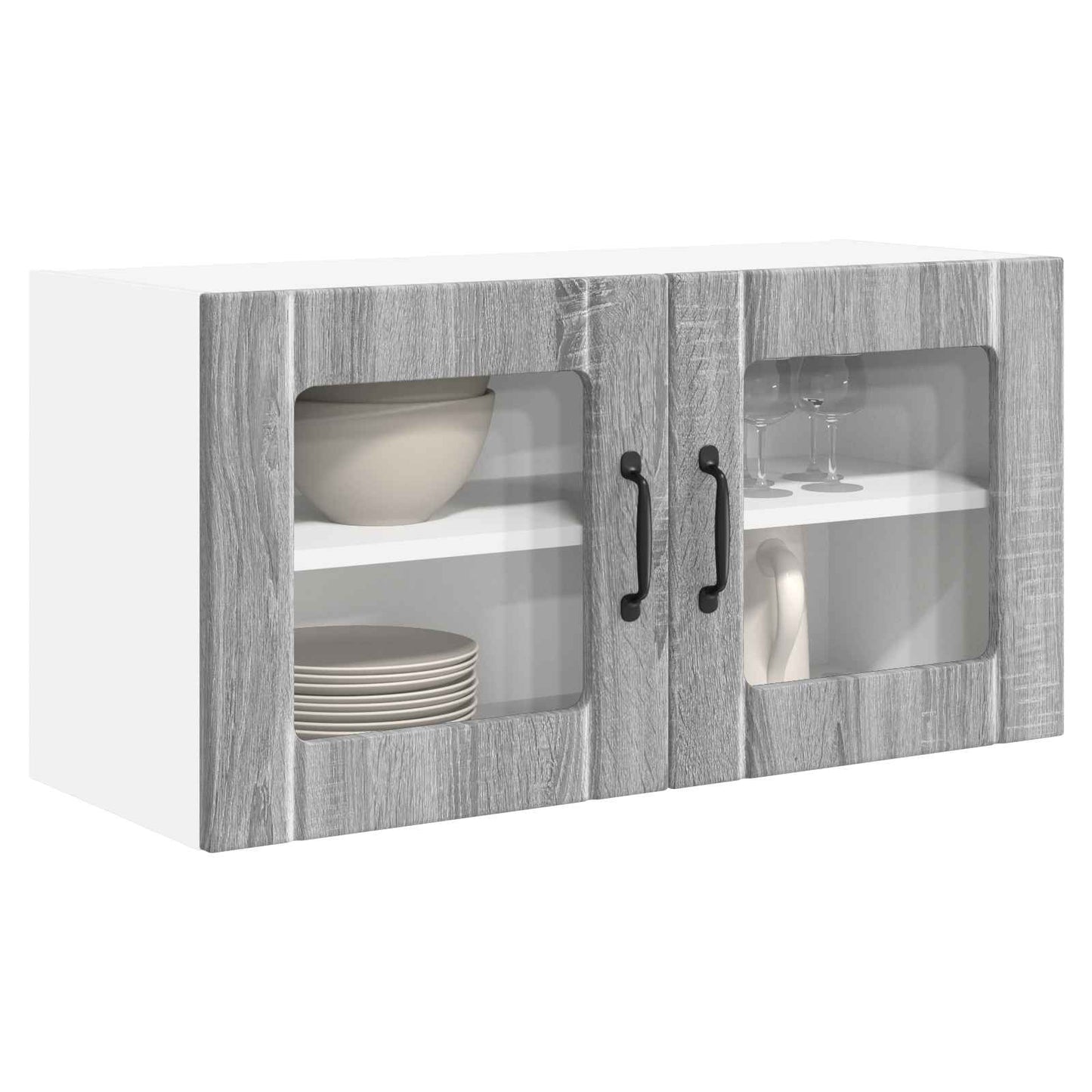 Vaatwasserpaneel Grijs Sonoma 80 x 31 x 40 cm Bewerkt hout is nu te koop bij PeponiXL, paradijselijk wonen!