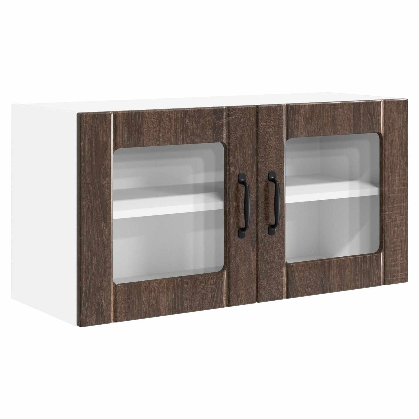 Vaatwasserpaneel Bruin Eiken 80 x 31 x 40 cm Bewerkt hout is nu te koop bij PeponiXL, paradijselijk wonen!