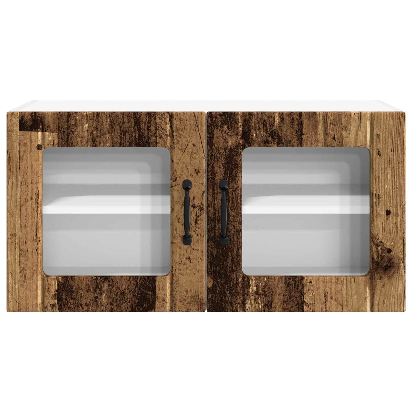 Keukenkast met plank Oudhout 80 x 31 x 40 cm Bewerkt hout is nu te koop bij PeponiXL, paradijselijk wonen!