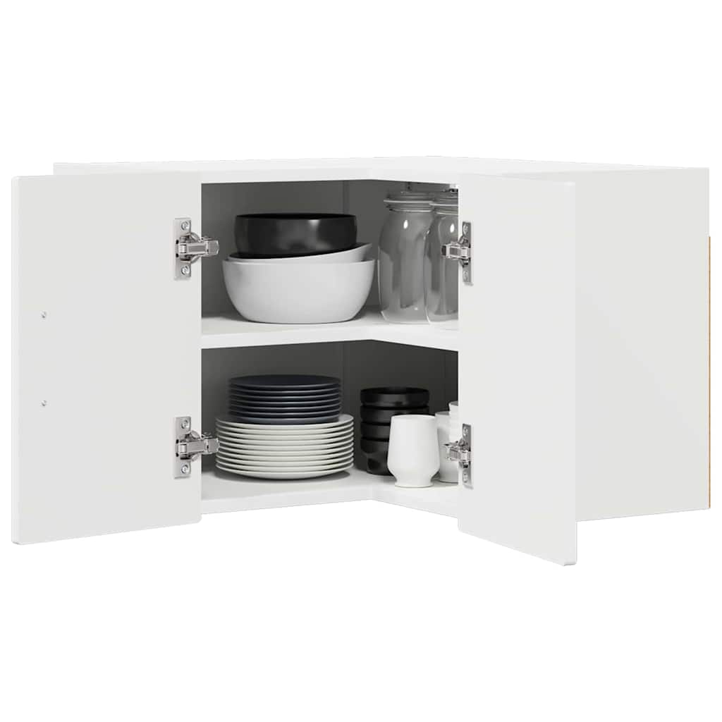 Vaatwasserpaneel Hoogglans wit 57 x 57 x 40 cm Bewerkt hout is nu te koop bij PeponiXL, paradijselijk wonen!