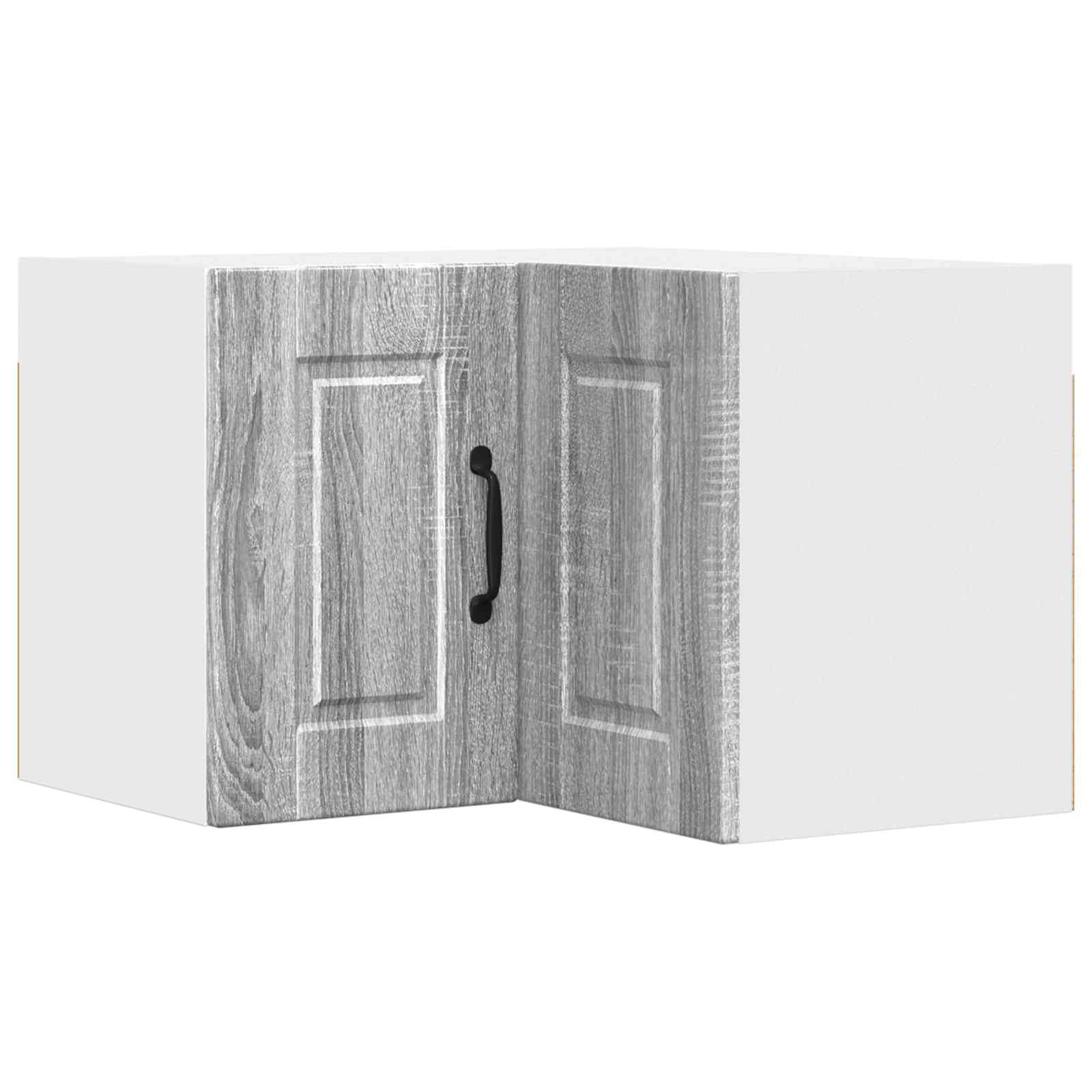 Keukenkast met plank Grijs Sonoma 57 x 57 x 40 cm Bewerkt hout is nu te koop bij PeponiXL, paradijselijk wonen!