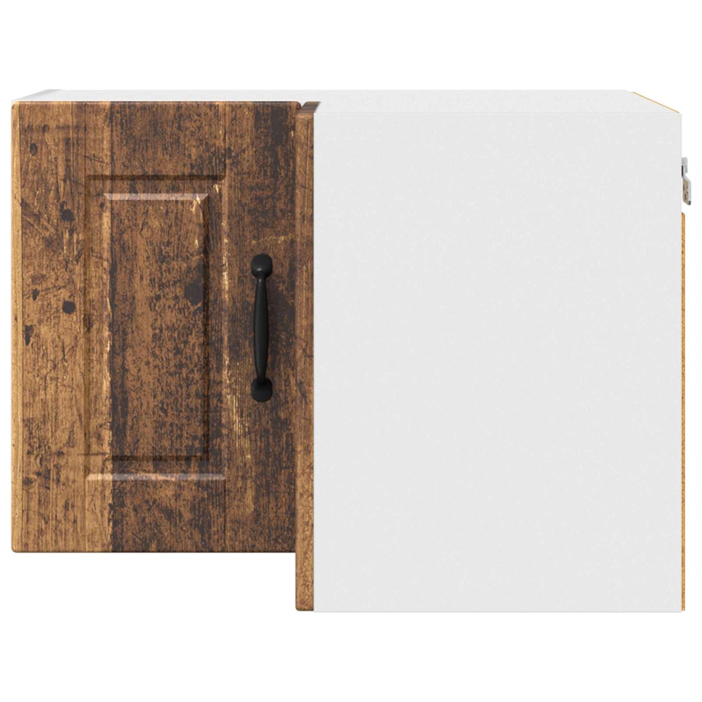 Keukenkast met plank Oudhout 57 x 57 x 40 cm Bewerkt hout is nu te koop bij PeponiXL, paradijselijk wonen!