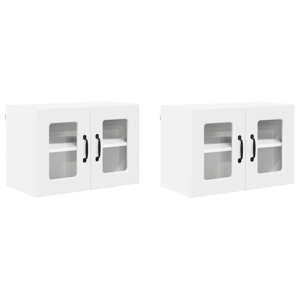 Vaatwasserpaneel 2 pcs Wit 60 x 31 x 40 cm Bewerkt hout is nu te koop bij PeponiXL, paradijselijk wonen!