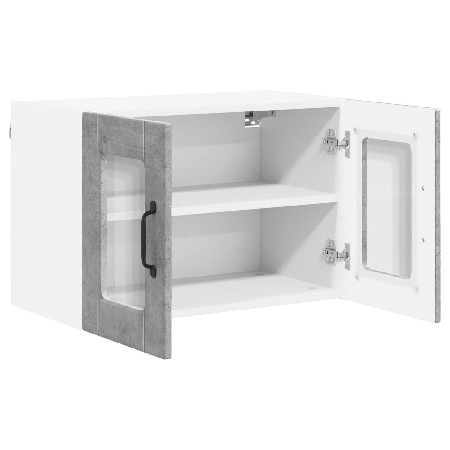 Keukenkast met plank Beton Grijs 60 x 31 x 40 cm Bewerkt hout is nu te koop bij PeponiXL, paradijselijk wonen!