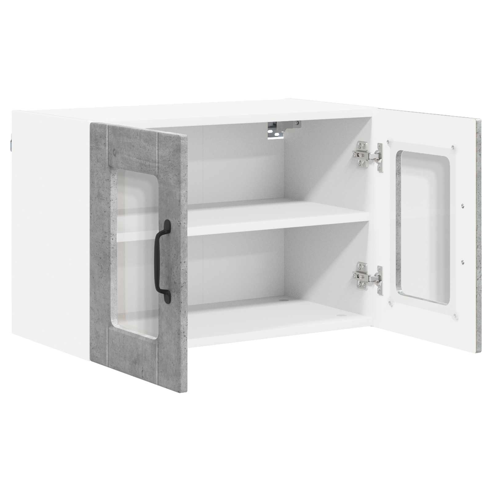 Keukenkast met plank Beton Grijs 60 x 31 x 40 cm Bewerkt hout is nu te koop bij PeponiXL, paradijselijk wonen!