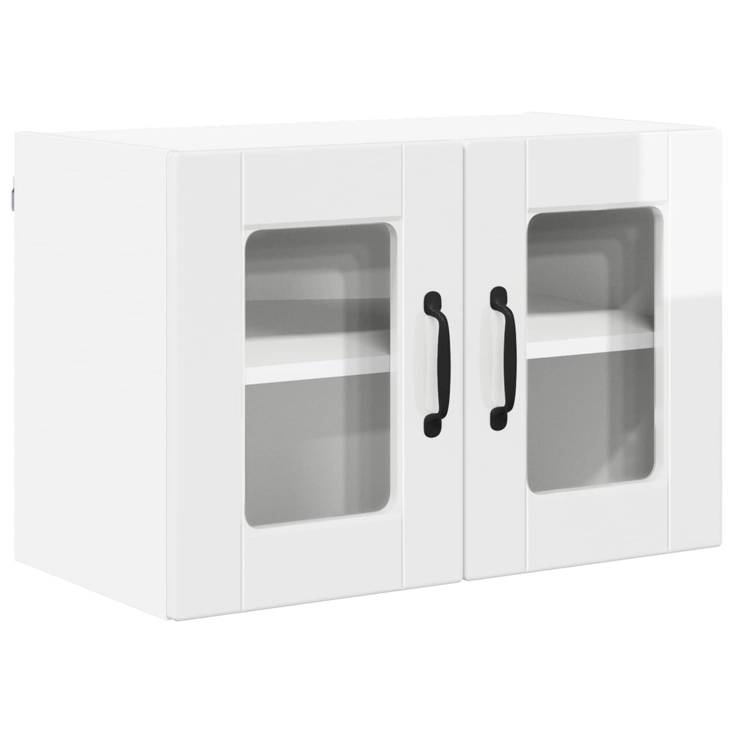Vaatwasserpaneel met plank 2 pcs Hoogglans wit 60 x 31 x 40 cm is nu te koop bij PeponiXL, paradijselijk wonen!
