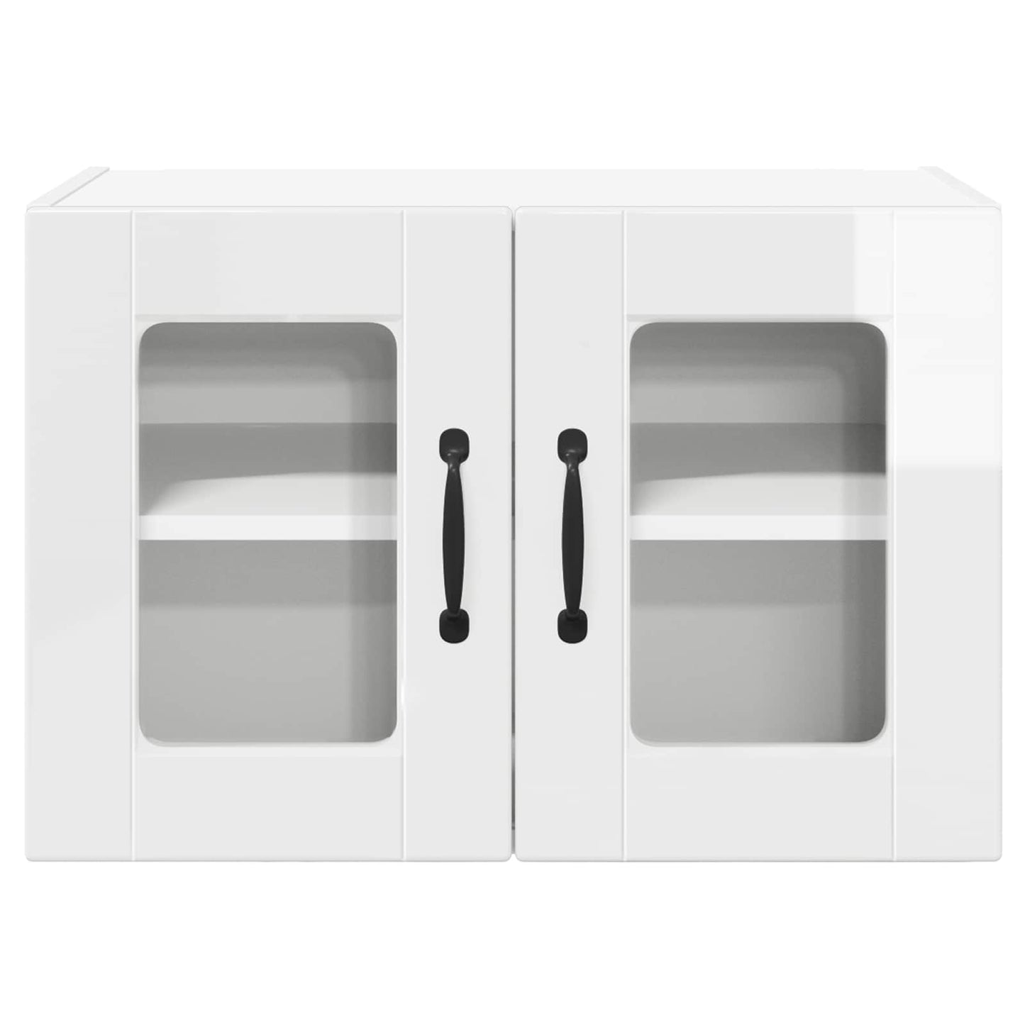 Vaatwasserpaneel met plank 2 pcs Hoogglans wit 60 x 31 x 40 cm is nu te koop bij PeponiXL, paradijselijk wonen!