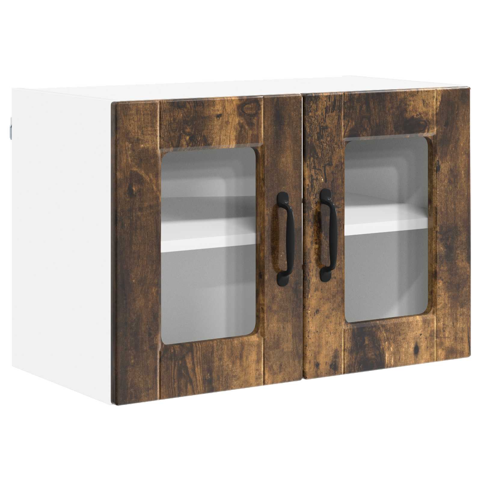 Vaatwasserpaneel Gerookt eiken 60 x 31 x 40 cm Bewerkt hout is nu te koop bij PeponiXL, paradijselijk wonen!