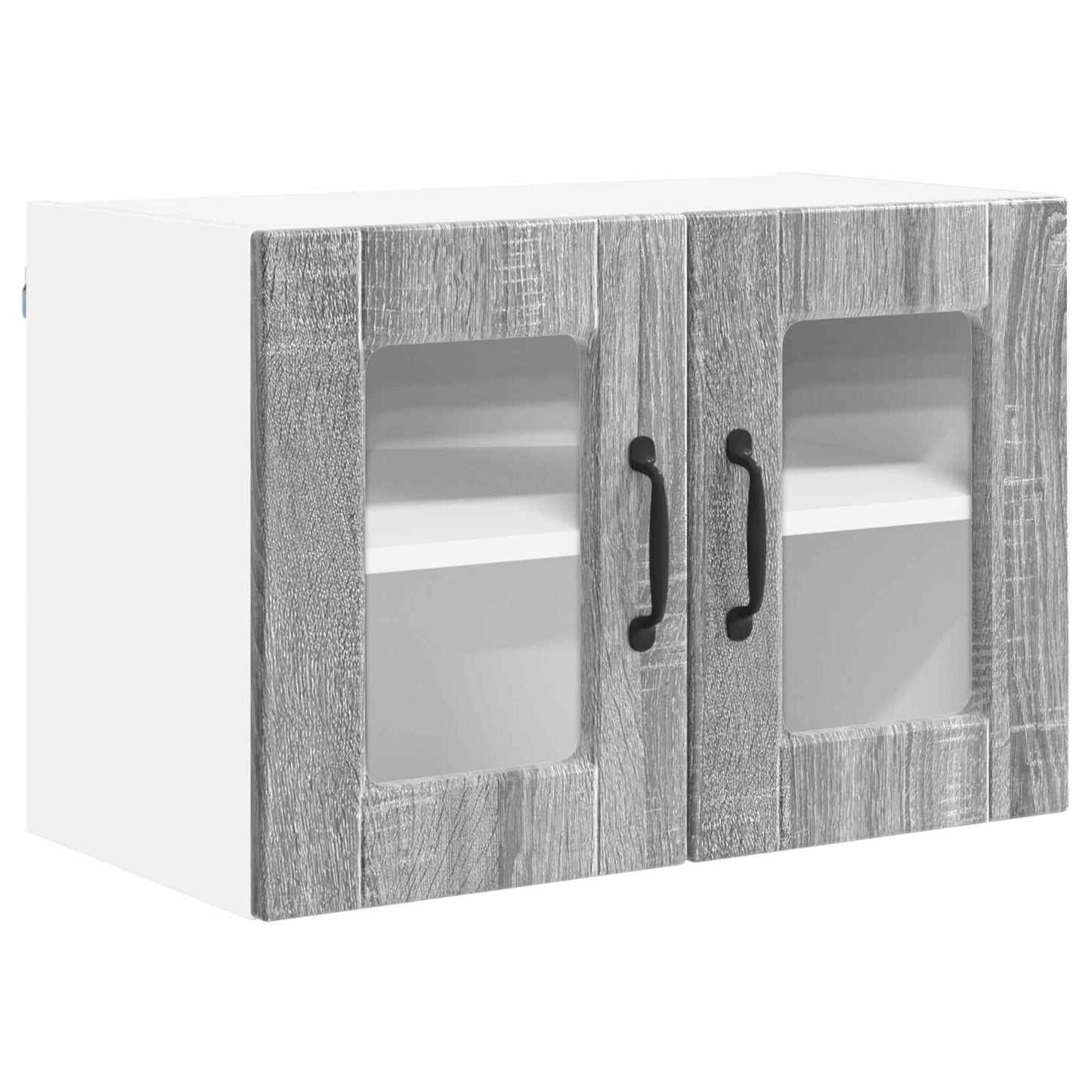 Vaatwasserpaneel met plank 2 pcs Grijs Sonoma 60 x 31 x 40 cm is nu te koop bij PeponiXL, paradijselijk wonen!