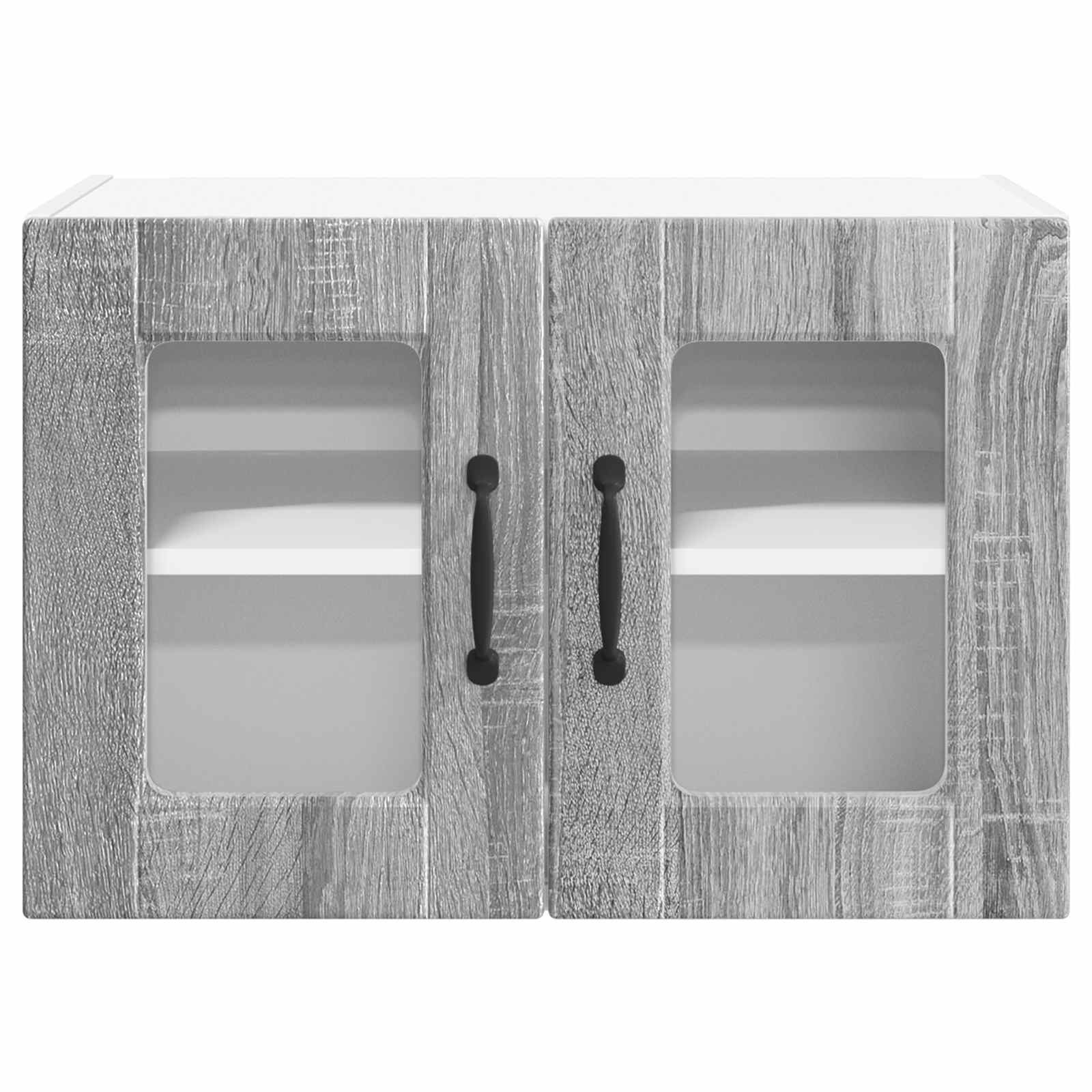 Vaatwasserpaneel met plank 2 pcs Grijs Sonoma 60 x 31 x 40 cm is nu te koop bij PeponiXL, paradijselijk wonen!