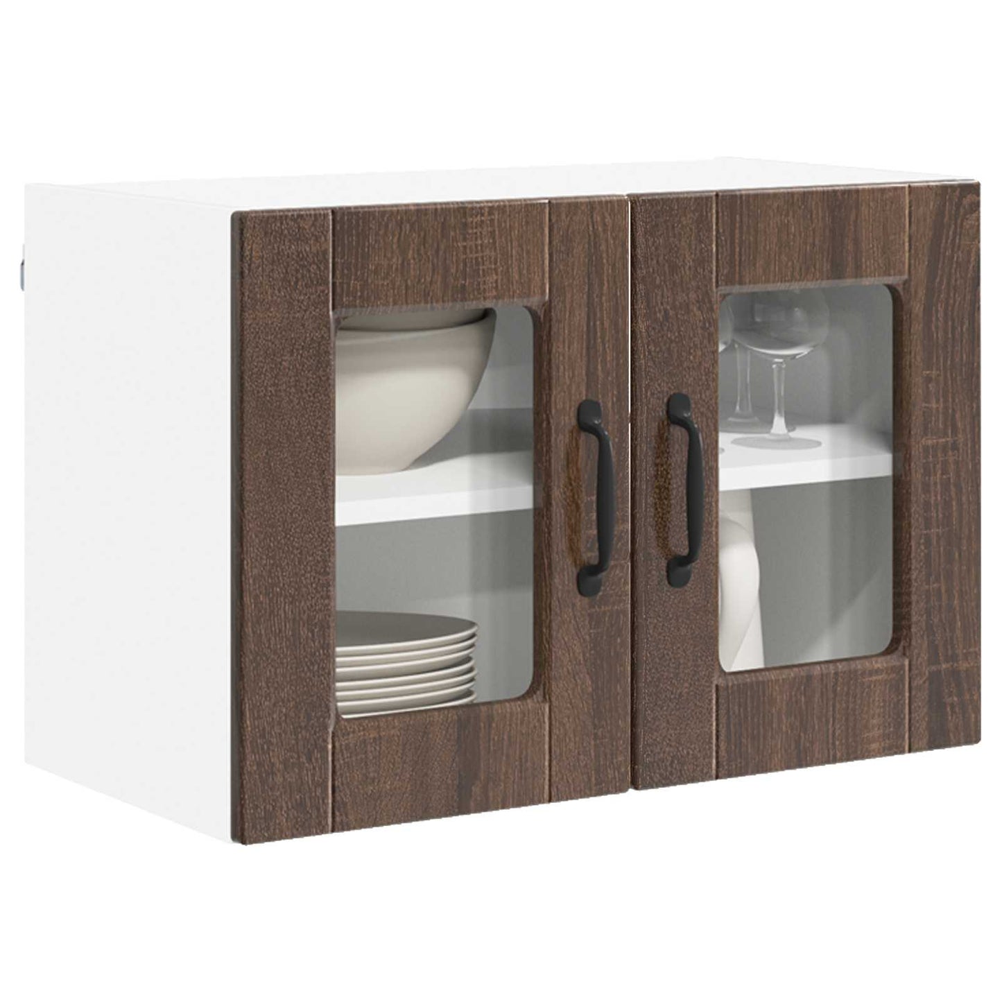 Vaatwasserpaneel Bruin Eiken 60 x 31 x 40 cm Bewerkt hout is nu te koop bij PeponiXL, paradijselijk wonen!