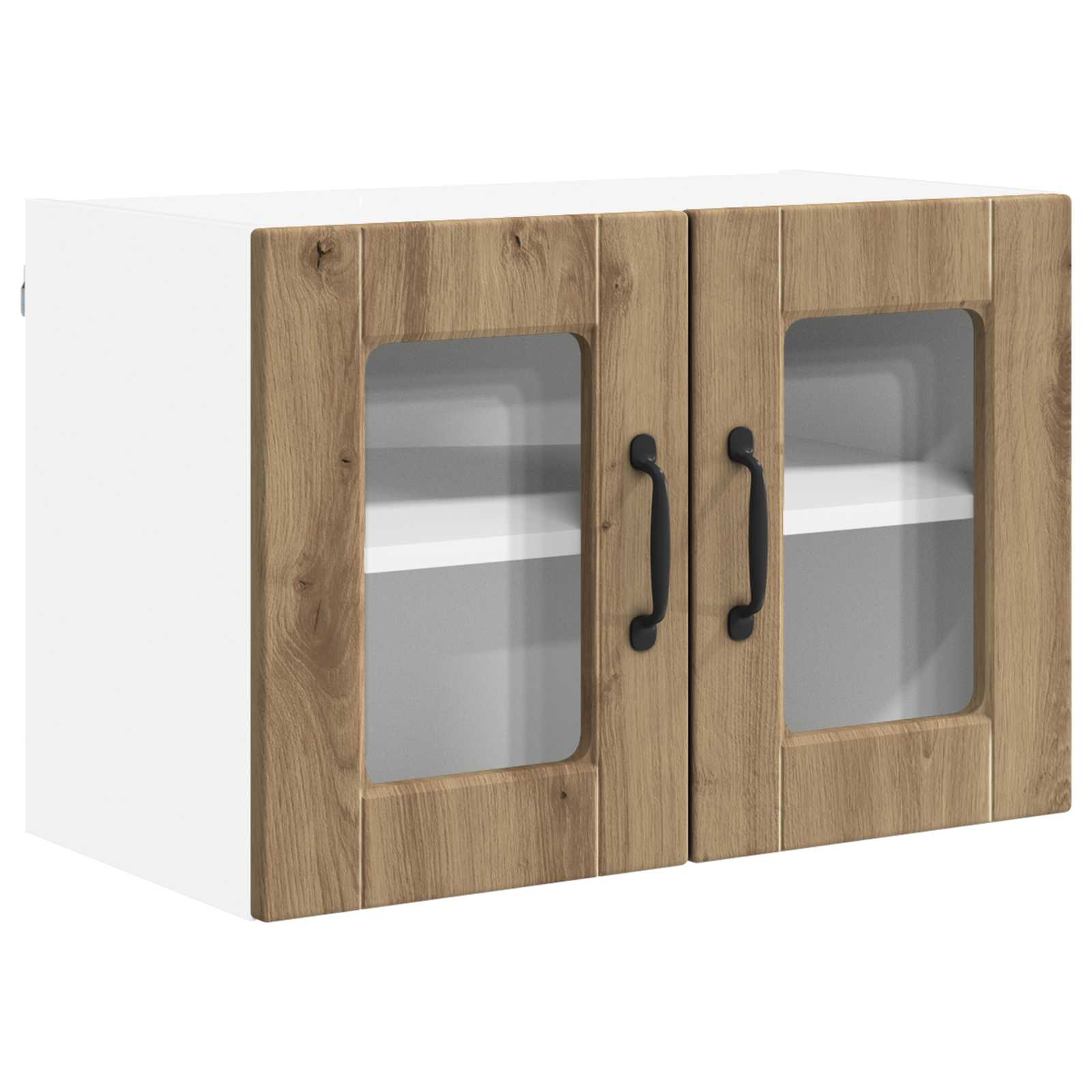 Vaatwasserpaneel met plank 2 pcs Artisan Eiken 60 x 31 x 40 cm is nu te koop bij PeponiXL, paradijselijk wonen!