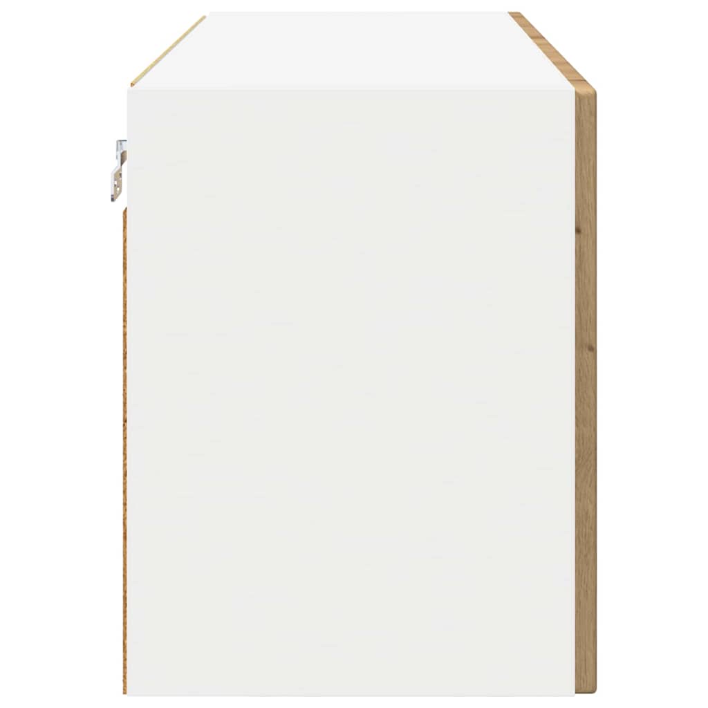 Vaatwasserpaneel met plank 2 pcs Artisan Eiken 60 x 31 x 40 cm is nu te koop bij PeponiXL, paradijselijk wonen!