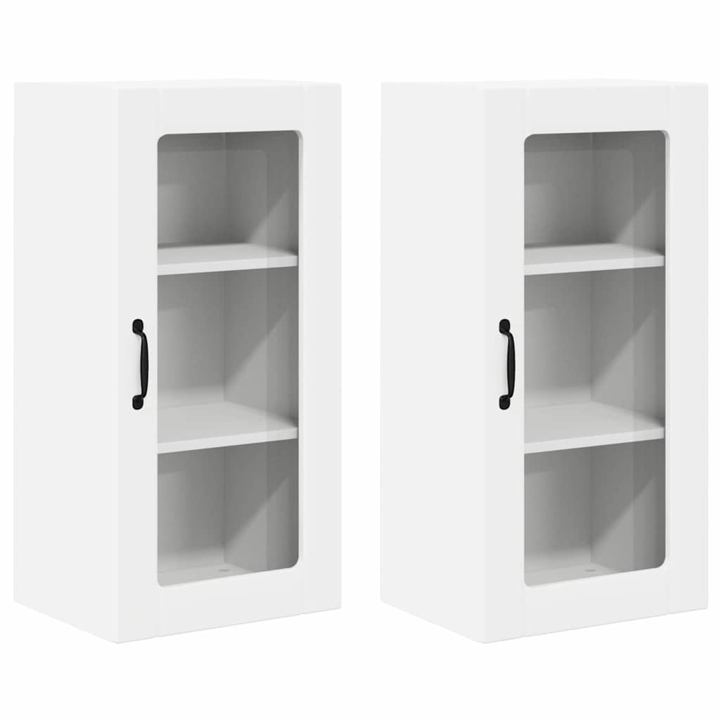 Vaatwasserpaneel 2 pcs Wit 40 x 31 x 80 cm Bewerkt hout is nu te koop bij PeponiXL, paradijselijk wonen!