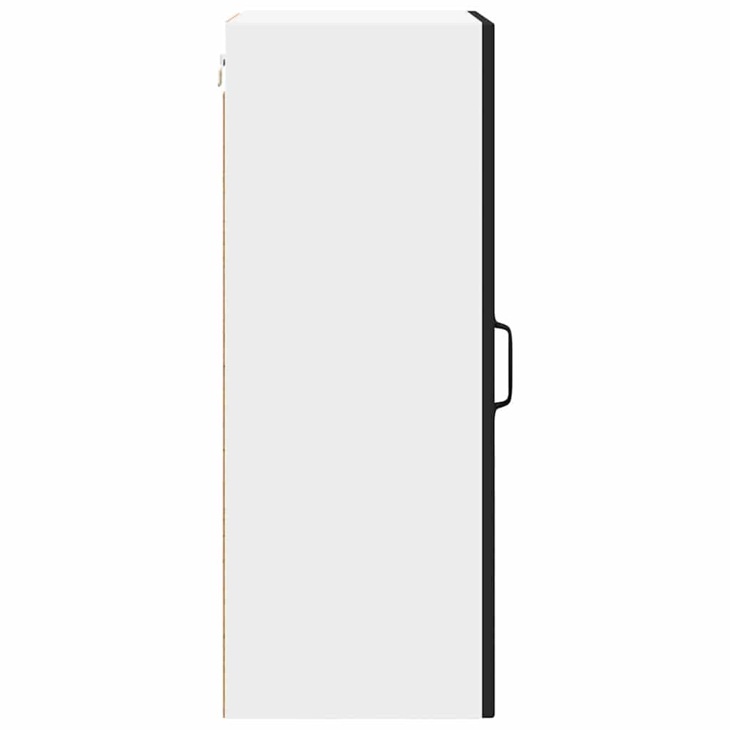 Vaatwasserpaneel met plank Zwart 40 x 31 x 80 cm Bewerkt hout is nu te koop bij PeponiXL, paradijselijk wonen!