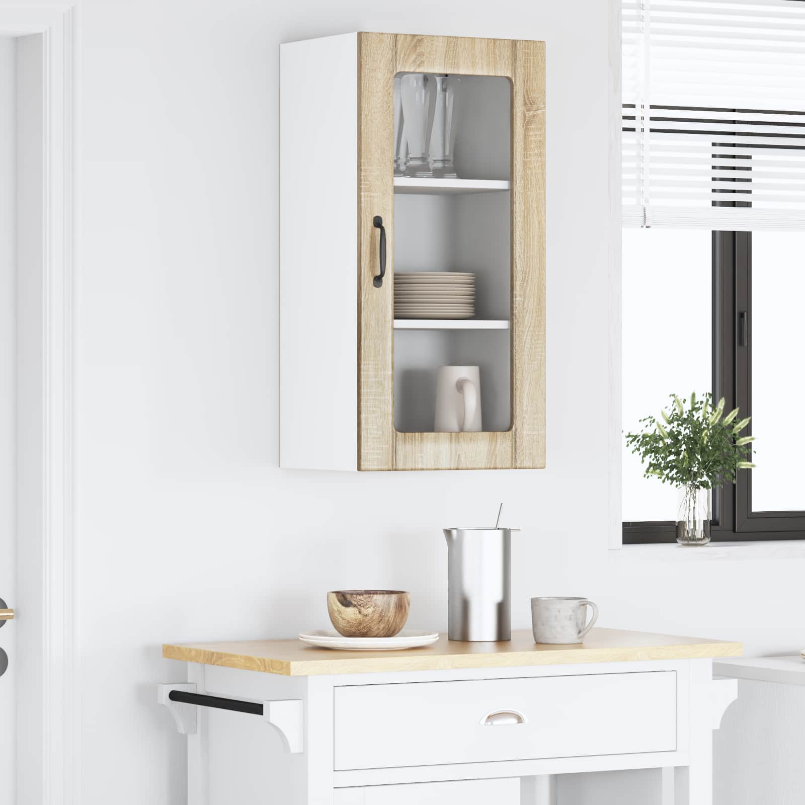 Vaatwasserpaneel Sonoma Eiken 40 x 31 x 80 cm Bewerkt hout is nu te koop bij PeponiXL, paradijselijk wonen!