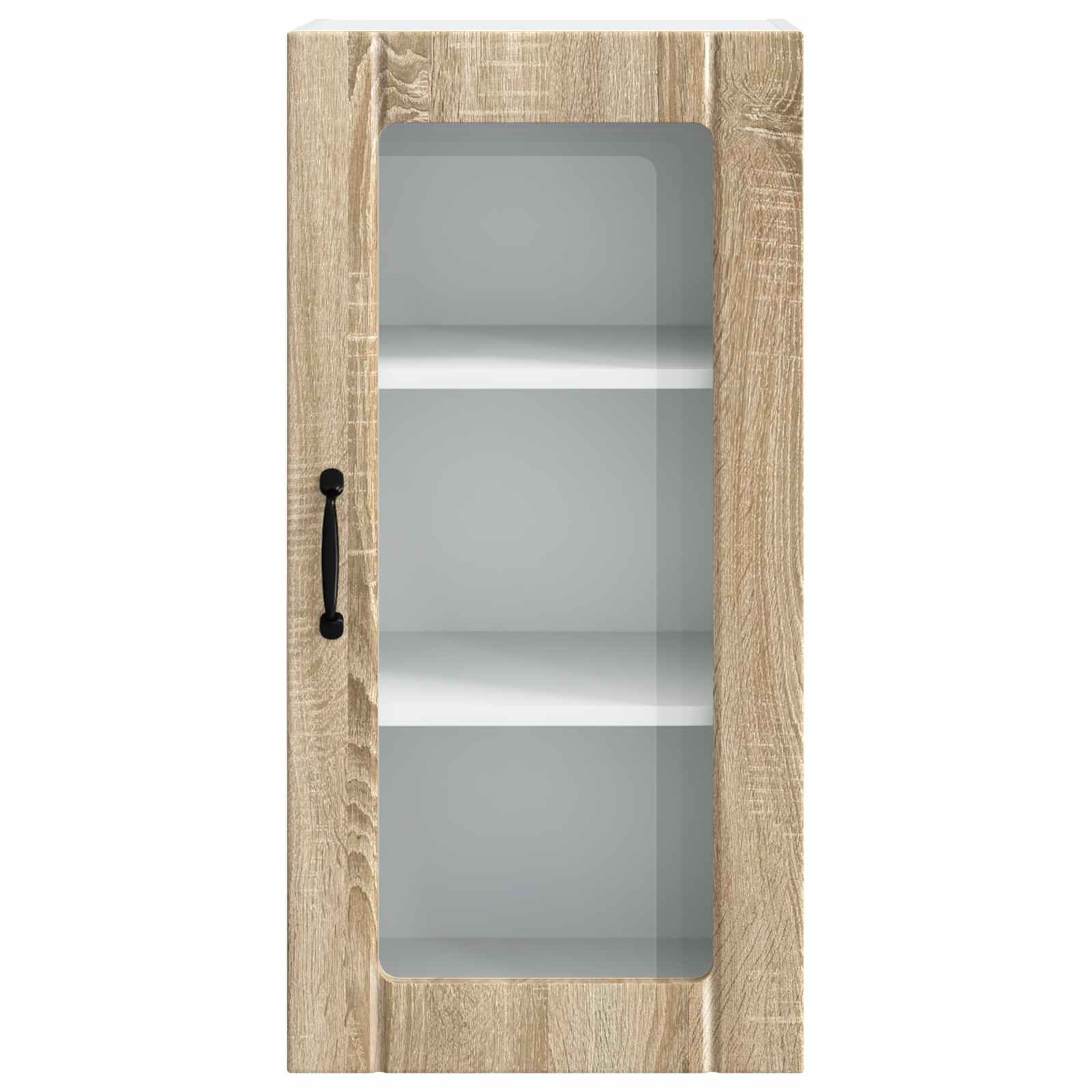 Keukenkast 2 pcs Sonoma Eiken 40 x 31 x 80 cm Bewerkt hout is nu te koop bij PeponiXL, paradijselijk wonen!