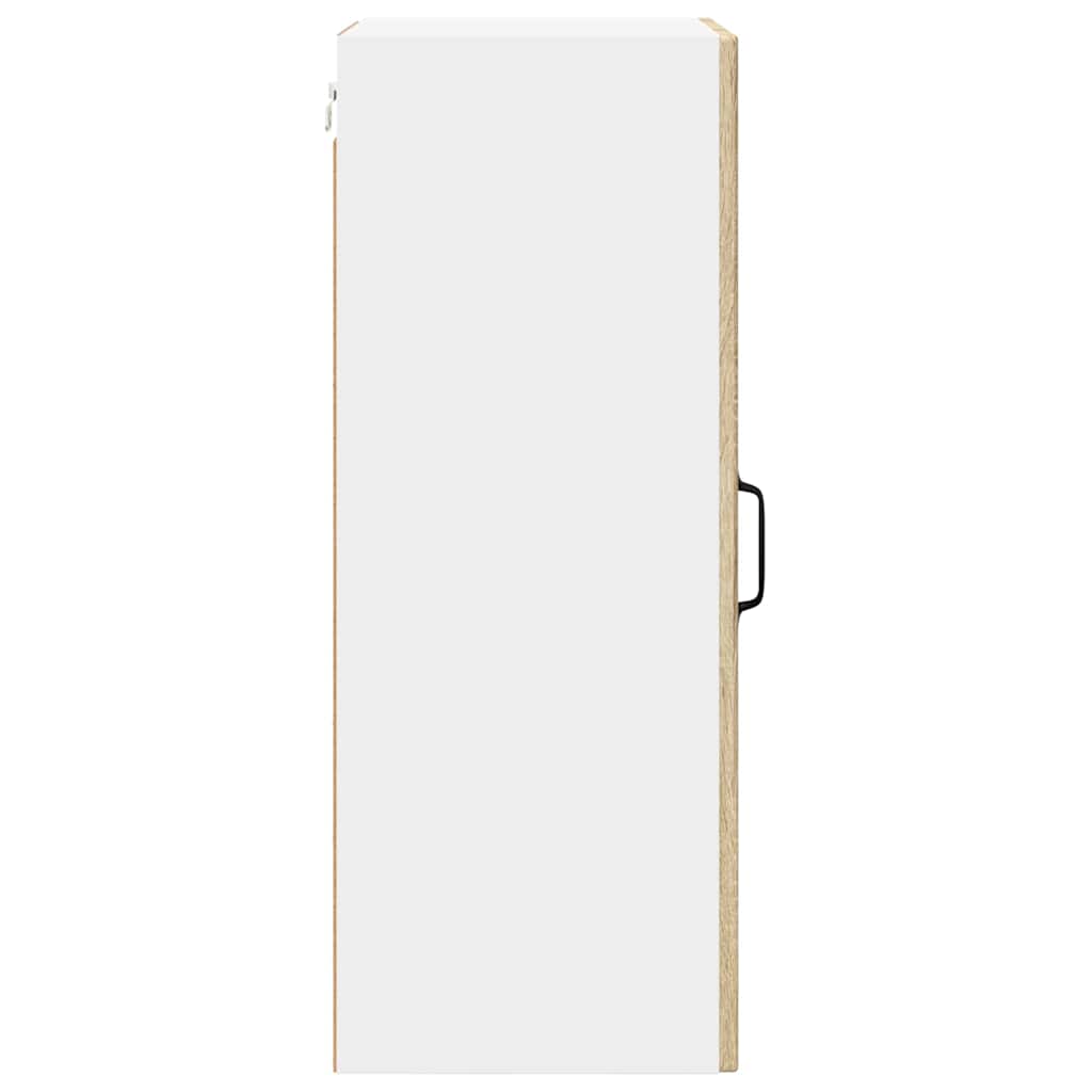 Keukenkast 2 pcs Sonoma Eiken 40 x 31 x 80 cm Bewerkt hout is nu te koop bij PeponiXL, paradijselijk wonen!