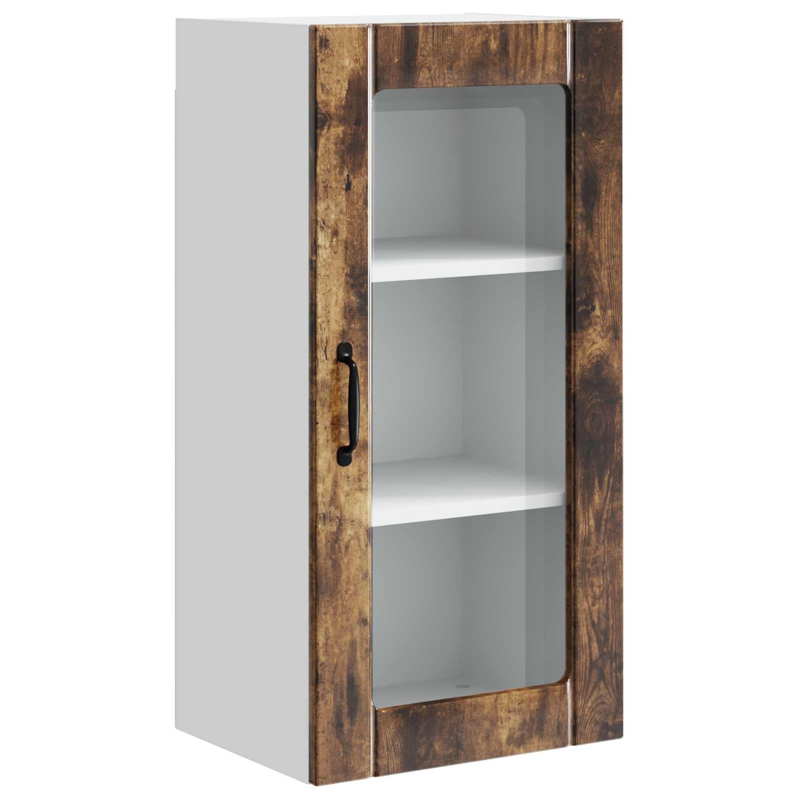 Vaatwasserpaneel Gerookt eiken 40 x 31 x 80 cm Bewerkt hout is nu te koop bij PeponiXL, paradijselijk wonen!