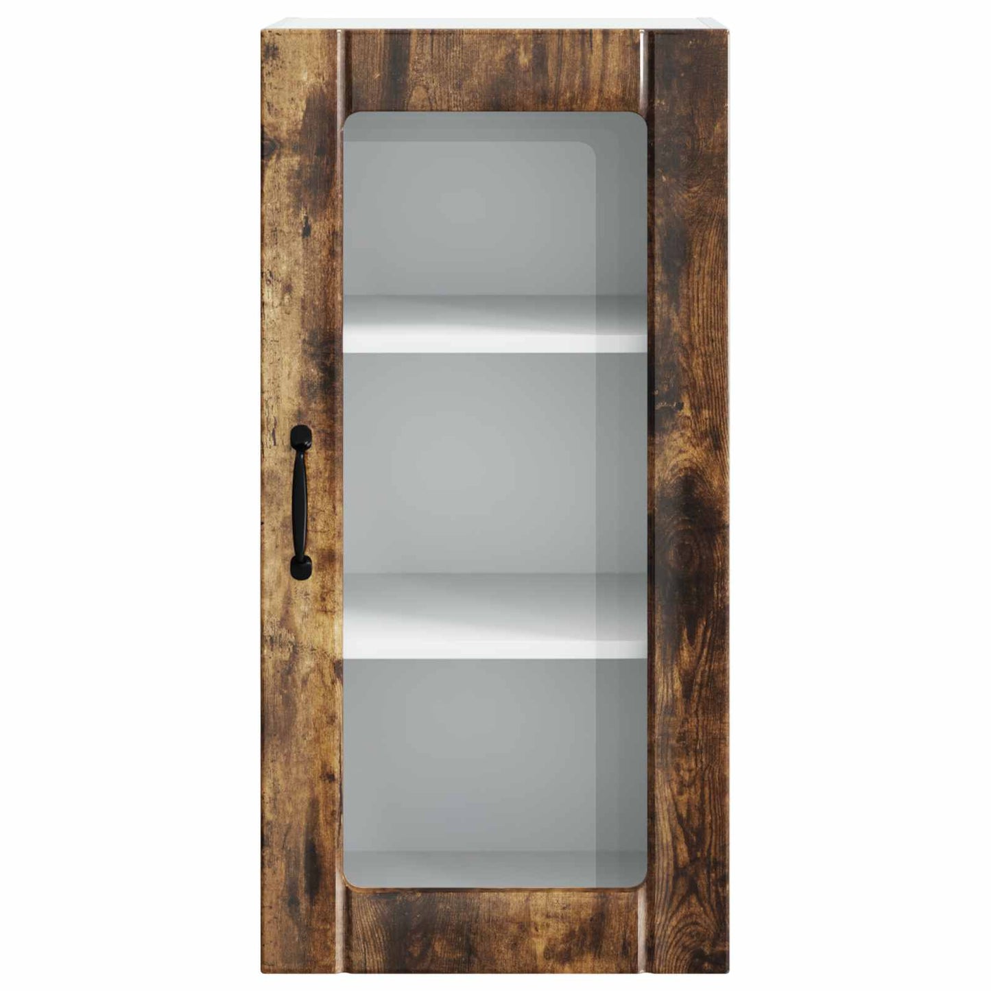 Vaatwasserpaneel met plank 2 pcs Gerookt eiken 40 x 31 x 80 cm is nu te koop bij PeponiXL, paradijselijk wonen!