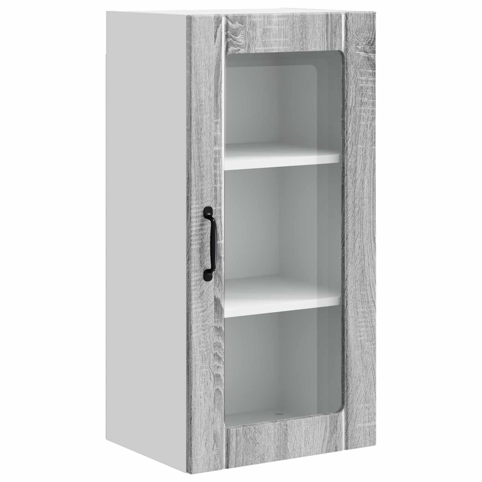 Vaatwasserpaneel met plank 2 pcs Grijs Sonoma 40 x 31 x 80 cm is nu te koop bij PeponiXL, paradijselijk wonen!