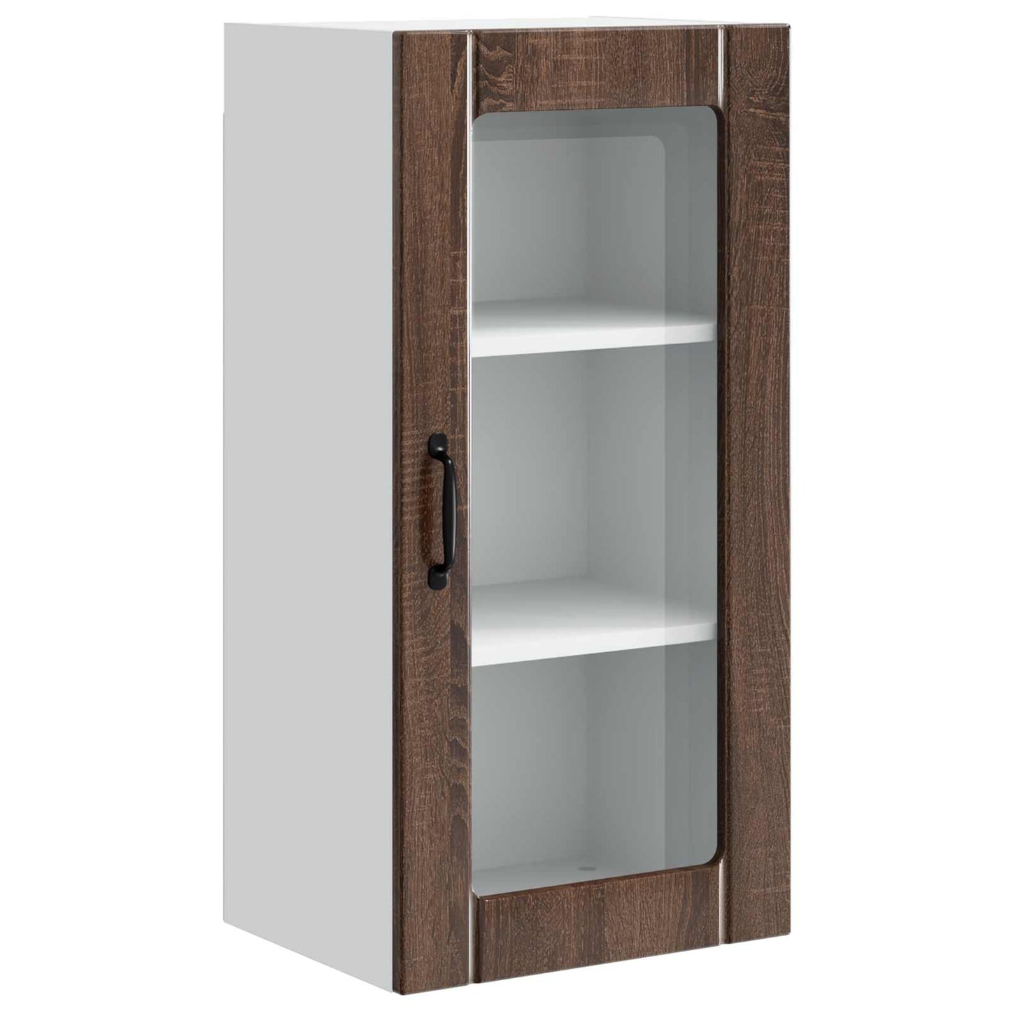 Vaatwasserpaneel 2 pcs Bruin Eiken 40 x 31 x 80 cm Bewerkt hout is nu te koop bij PeponiXL, paradijselijk wonen!