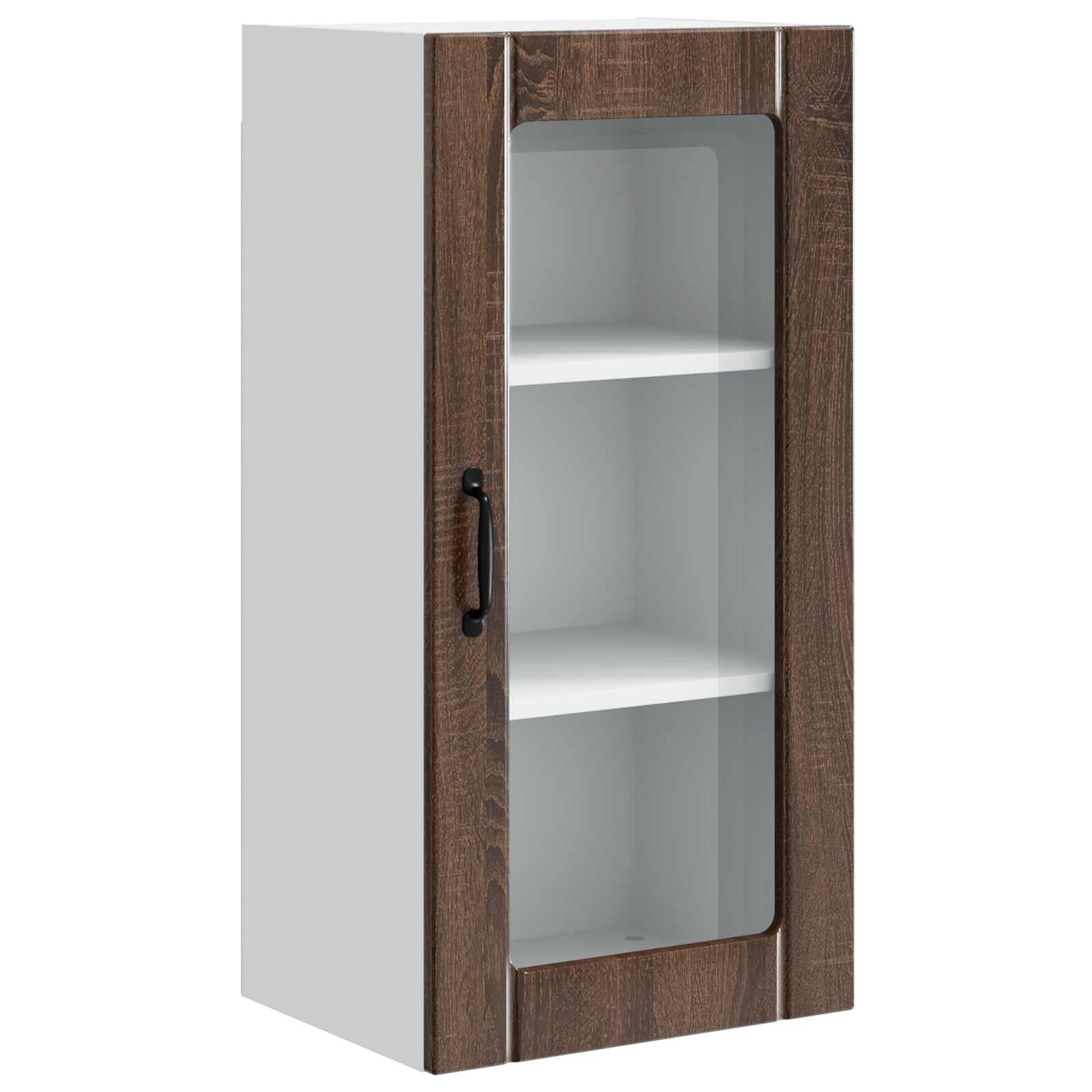 Vaatwasserpaneel 2 pcs Bruin Eiken 40 x 31 x 80 cm Bewerkt hout is nu te koop bij PeponiXL, paradijselijk wonen!