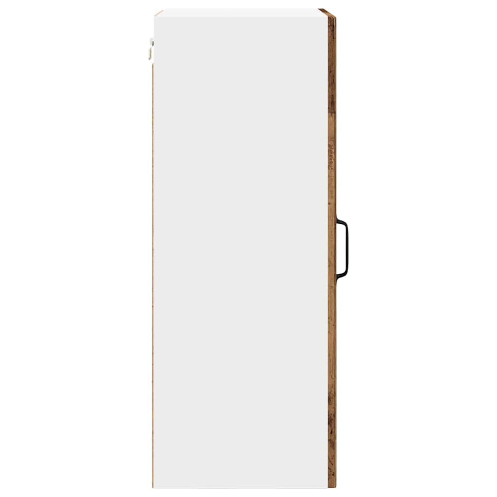 Keukenkast met plank Oudhout 40 x 31 x 80 cm Bewerkt hout is nu te koop bij PeponiXL, paradijselijk wonen!