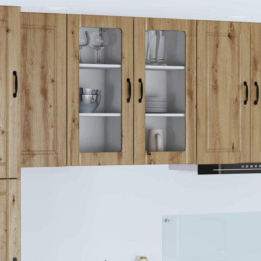 Vaatwasserpaneel met plank 2 pcs Artisan Eiken 40 x 31 x 80 cm is nu te koop bij PeponiXL, paradijselijk wonen!