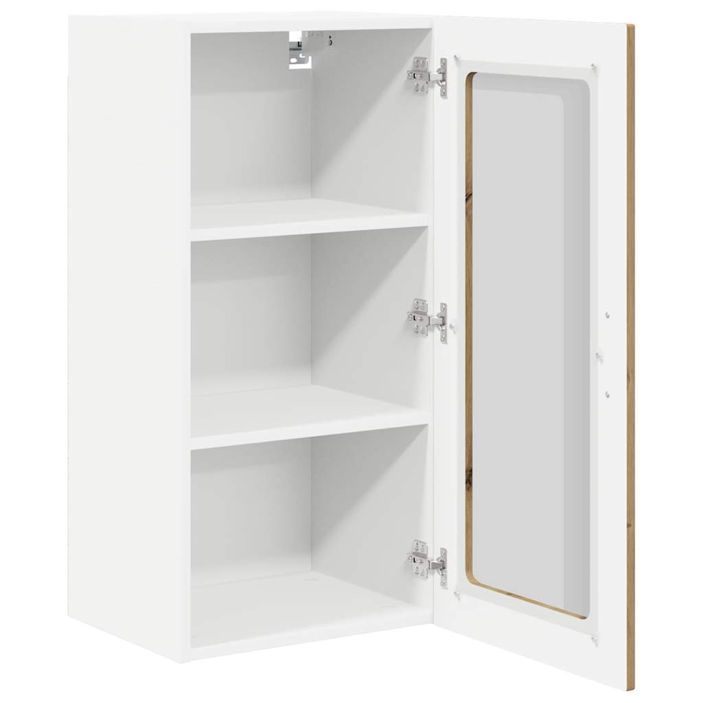 Vaatwasserpaneel met plank 2 pcs Artisan Eiken 40 x 31 x 80 cm is nu te koop bij PeponiXL, paradijselijk wonen!