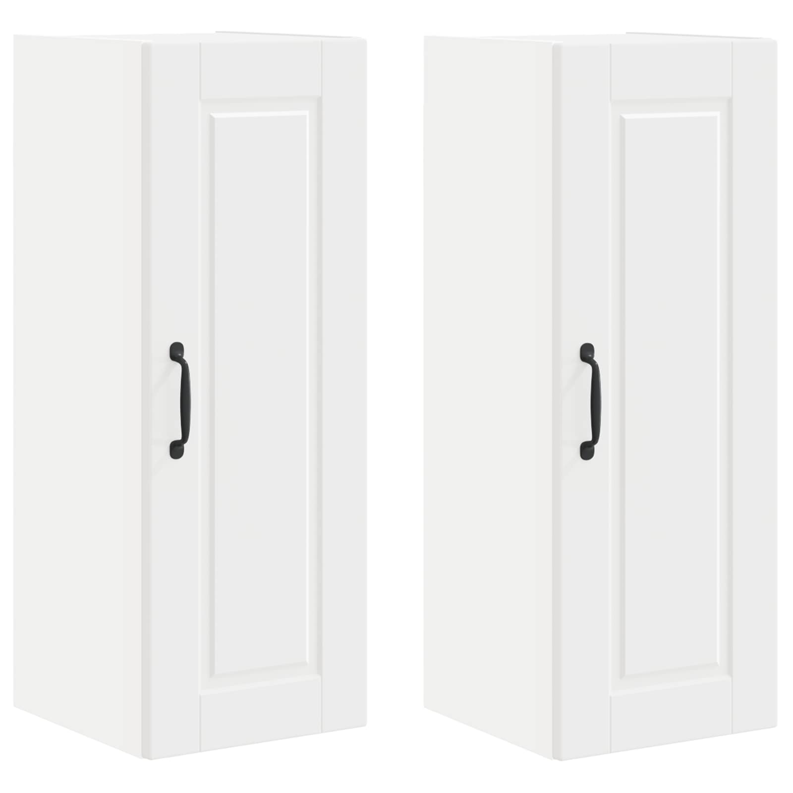 Vaatwasserpaneel 2 pcs Wit 30 x 31 x 80 cm Bewerkt hout is nu te koop bij PeponiXL, paradijselijk wonen!
