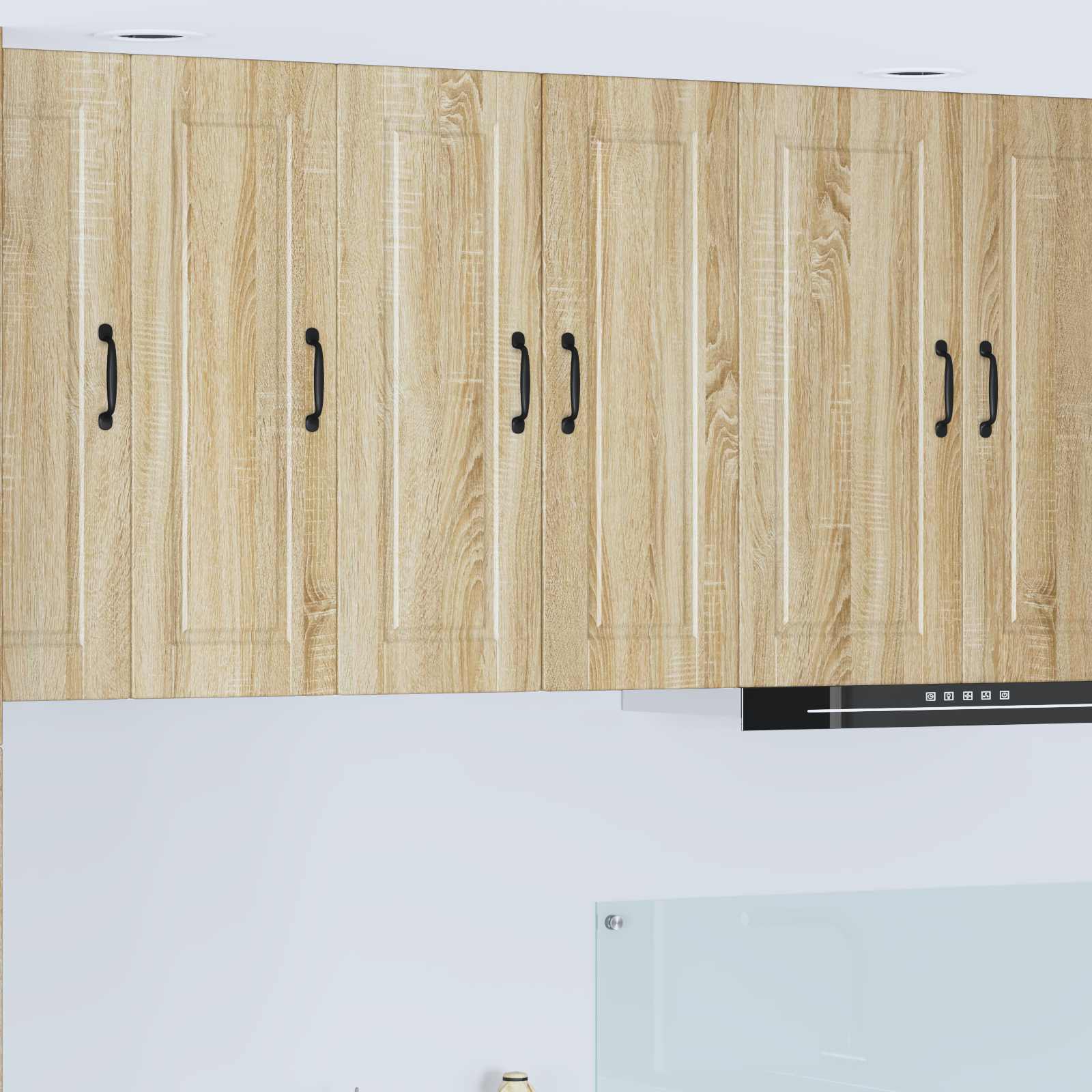 Vaatwasserpaneel Sonoma Eiken 30 x 31 x 80 cm Bewerkt hout is nu te koop bij PeponiXL, paradijselijk wonen!