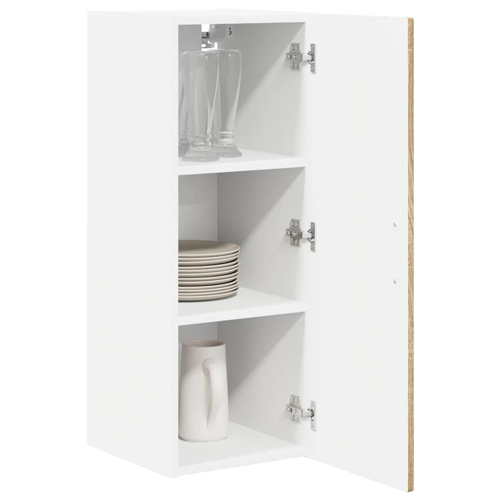 Vaatwasserpaneel met plank 2 pcs Sonoma Eiken 30 x 31 x 80 cm is nu te koop bij PeponiXL, paradijselijk wonen!