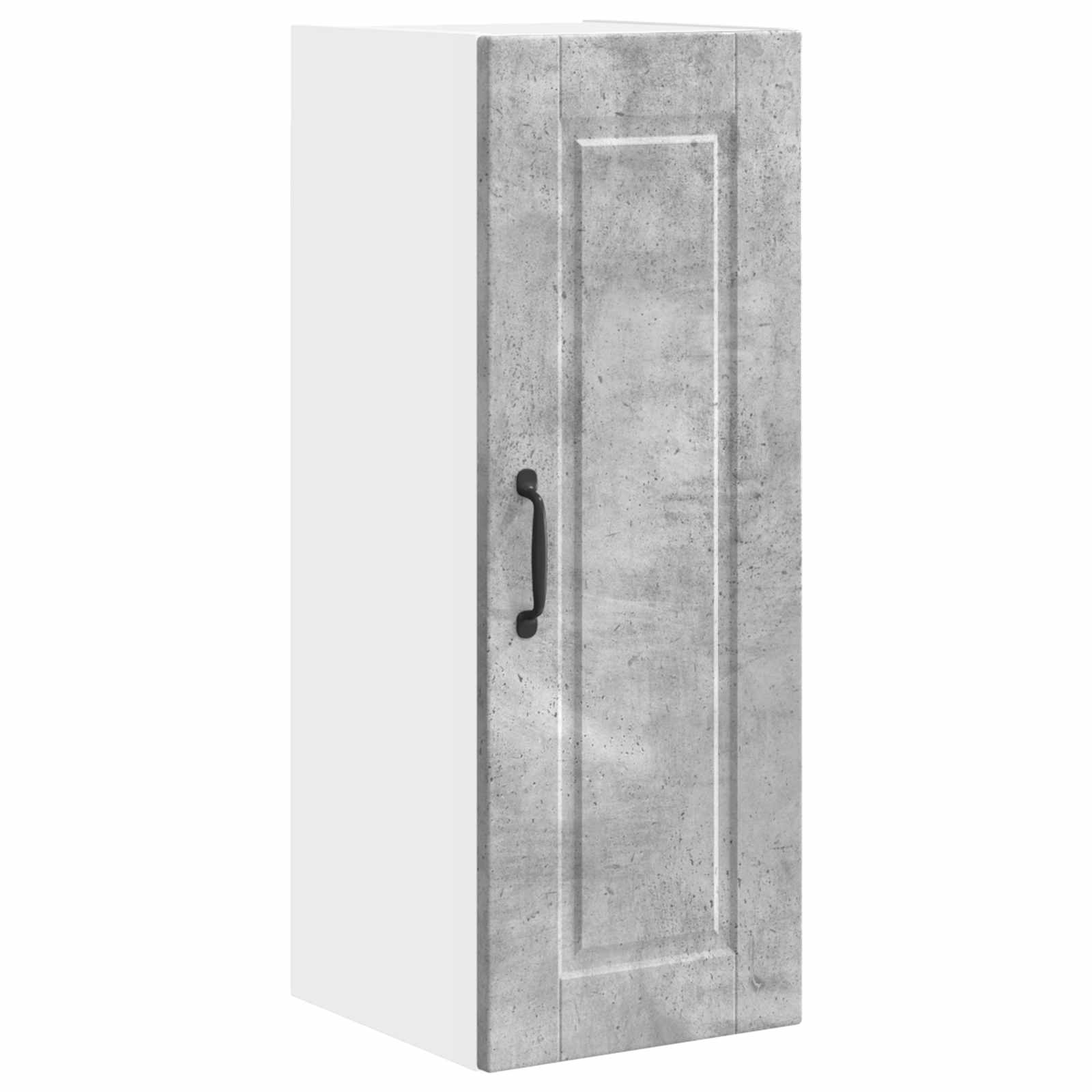 Keukenkast 2 pcs Beton Grijs 30 x 31 x 80 cm Bewerkt hout is nu te koop bij PeponiXL, paradijselijk wonen!