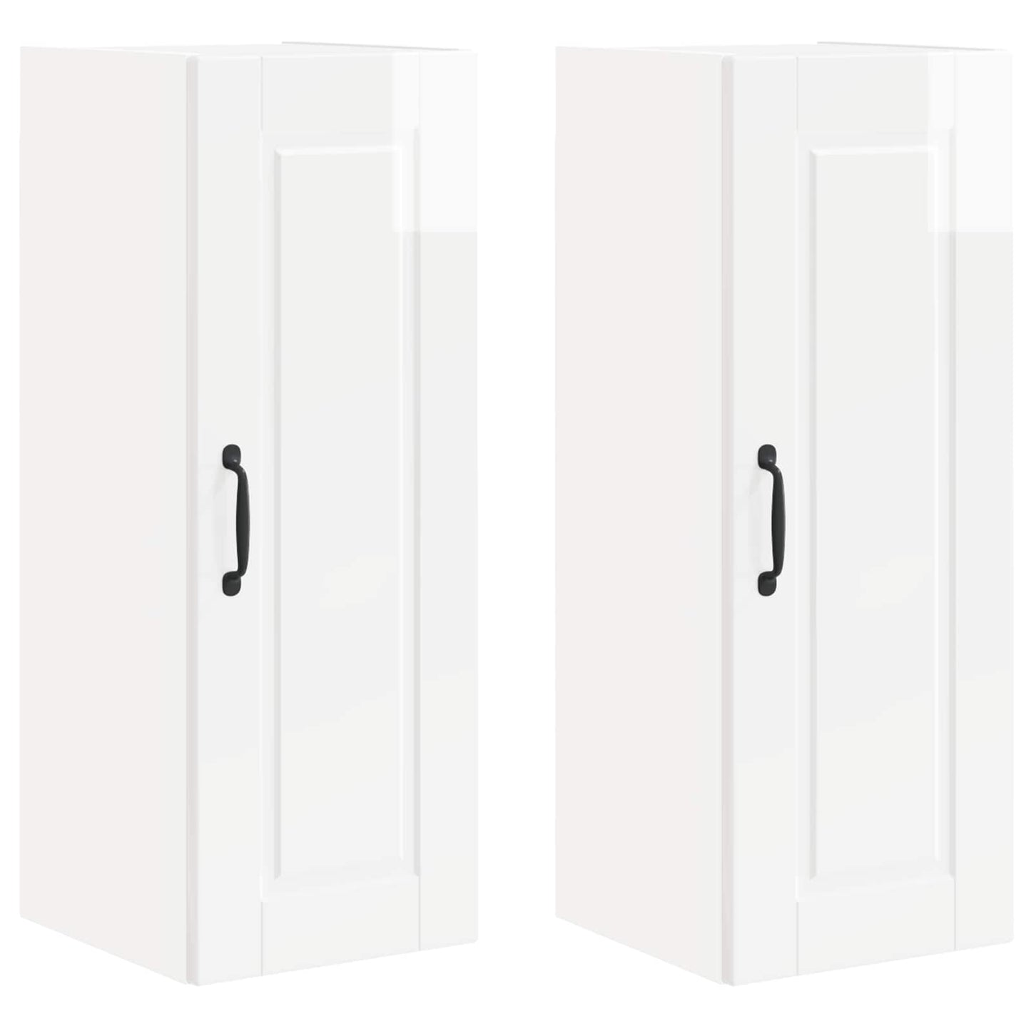 Vaatwasserpaneel met plank 2 pcs Hoogglans wit 30 x 31 x 80 cm is nu te koop bij PeponiXL, paradijselijk wonen!