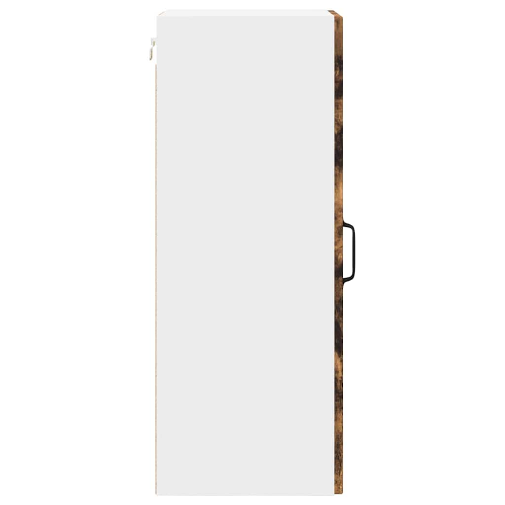 Vaatwasserpaneel met plank 2 pcs Gerookt eiken 30 x 31 x 80 cm is nu te koop bij PeponiXL, paradijselijk wonen!