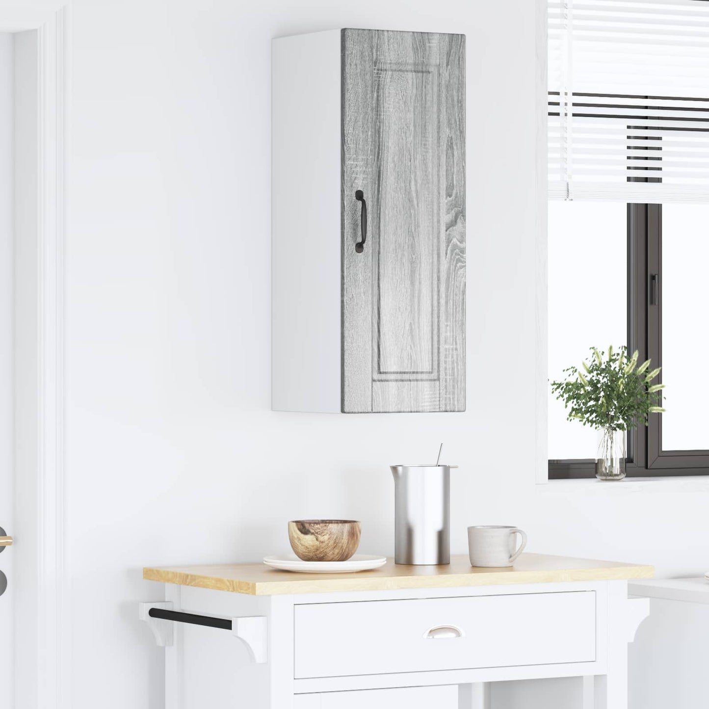 Vaatwasserpaneel Grijs Sonoma 30 x 31 x 80 cm Bewerkt hout is nu te koop bij PeponiXL, paradijselijk wonen!