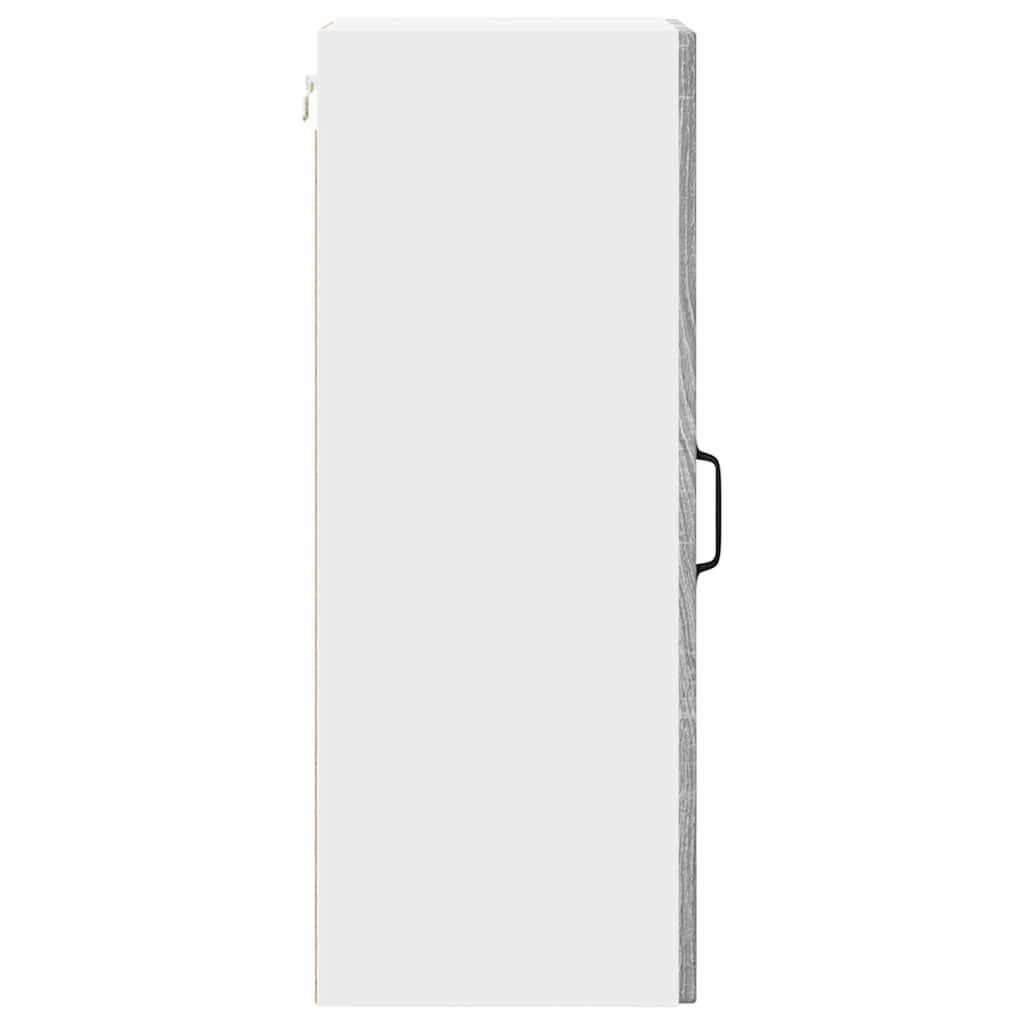 Keukenkast 2 pcs Grijs Sonoma 30 x 31 x 80 cm Bewerkt hout is nu te koop bij PeponiXL, paradijselijk wonen!