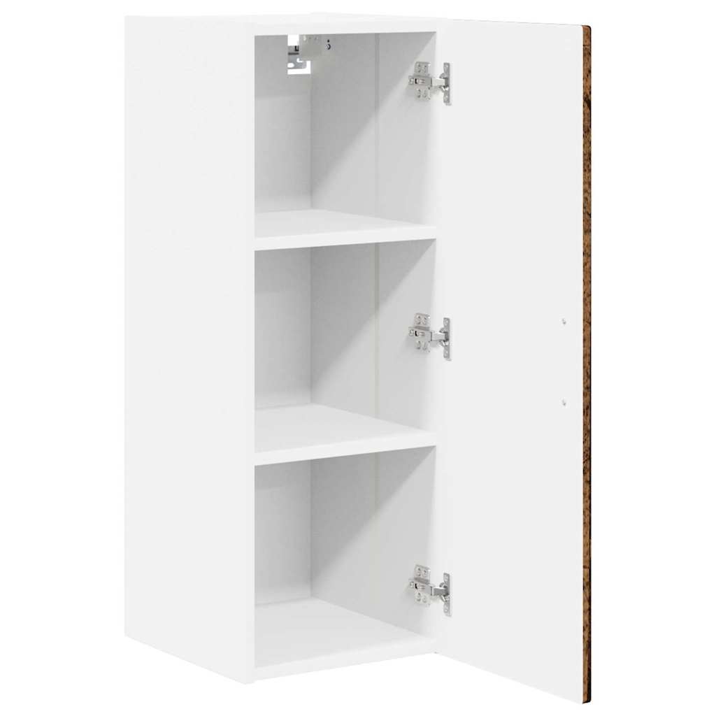 Vaatwasserpaneel 2 pcs Oudhout 30 x 31 x 80 cm Bewerkt hout is nu te koop bij PeponiXL, paradijselijk wonen!