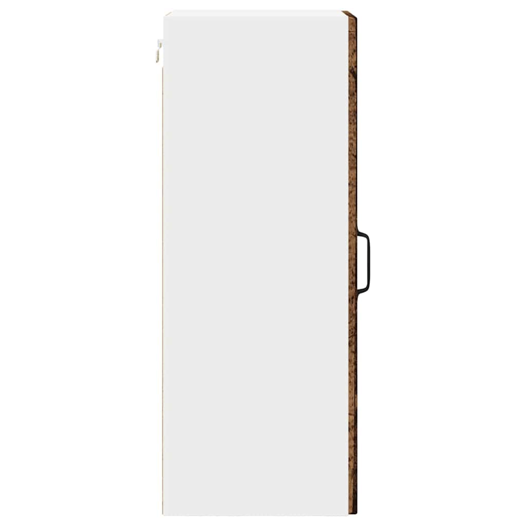 Vaatwasserpaneel 2 pcs Oudhout 30 x 31 x 80 cm Bewerkt hout is nu te koop bij PeponiXL, paradijselijk wonen!
