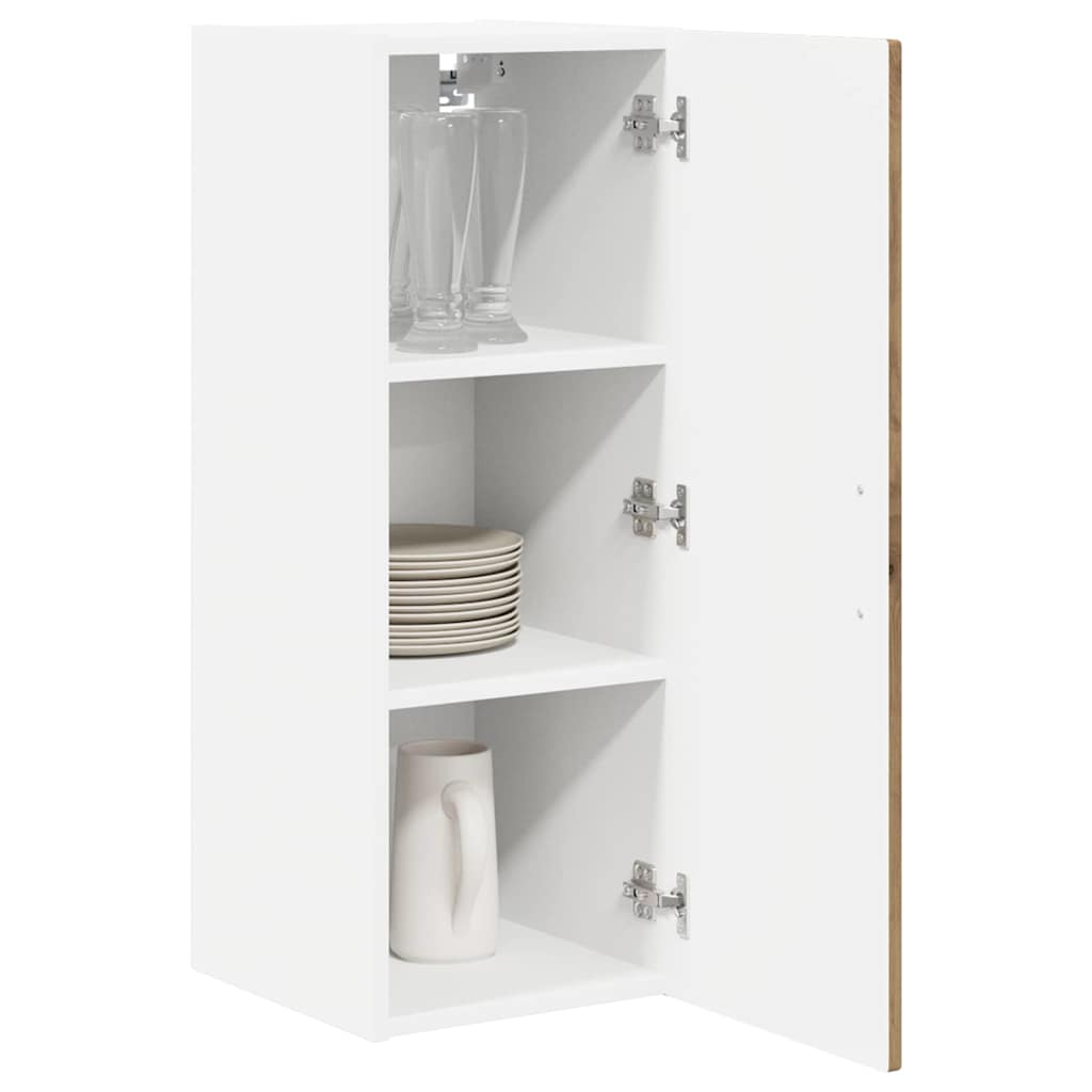 Vaatwasserpaneel met plank 2 pcs Artisan Eiken 30 x 31 x 80 cm is nu te koop bij PeponiXL, paradijselijk wonen!
