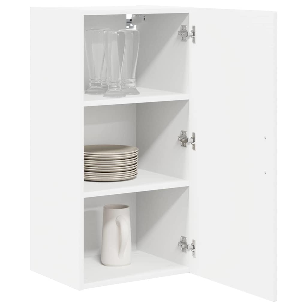 Vaatwasserpaneel met plank Wit 40 x 31 x 80 cm Bewerkt hout is nu te koop bij PeponiXL, paradijselijk wonen!