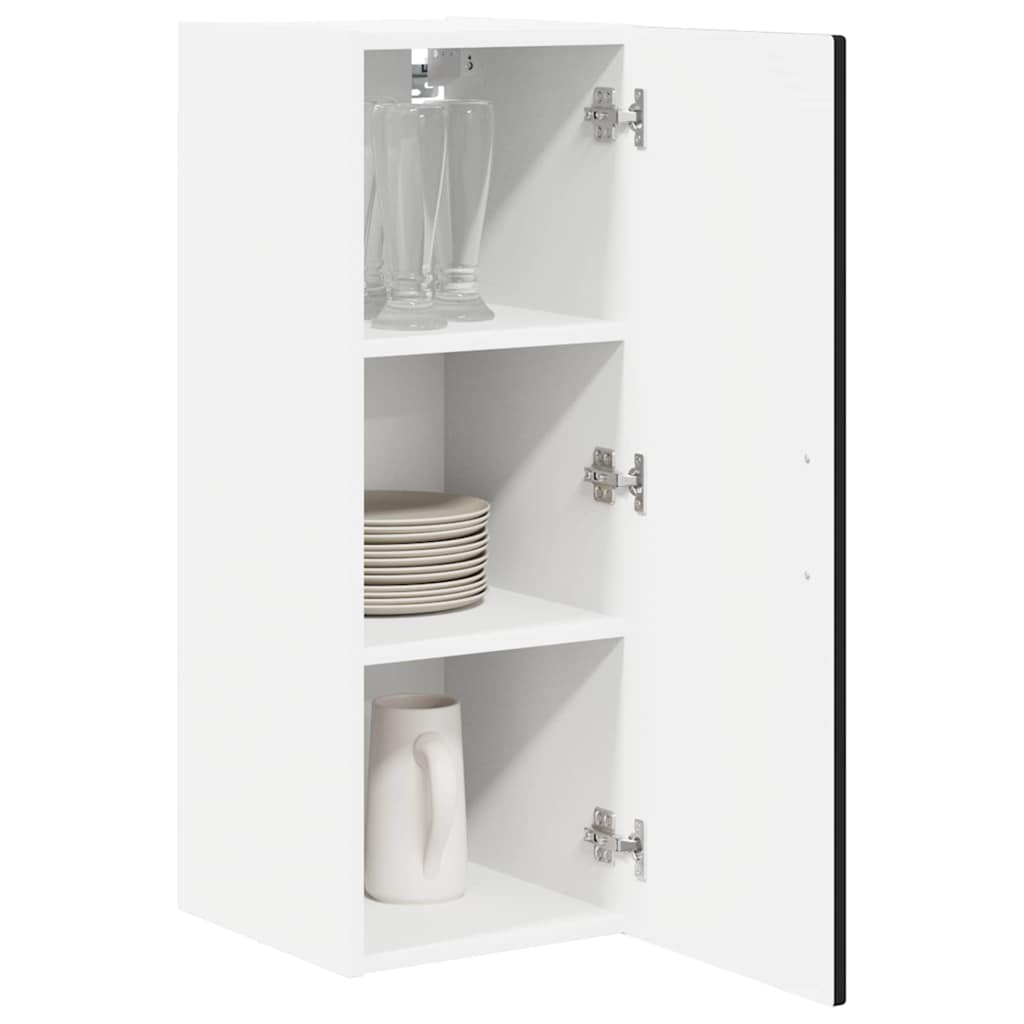 Vaatwasserpaneel met plank Zwart 40 x 31 x 80 cm Bewerkt hout is nu te koop bij PeponiXL, paradijselijk wonen!
