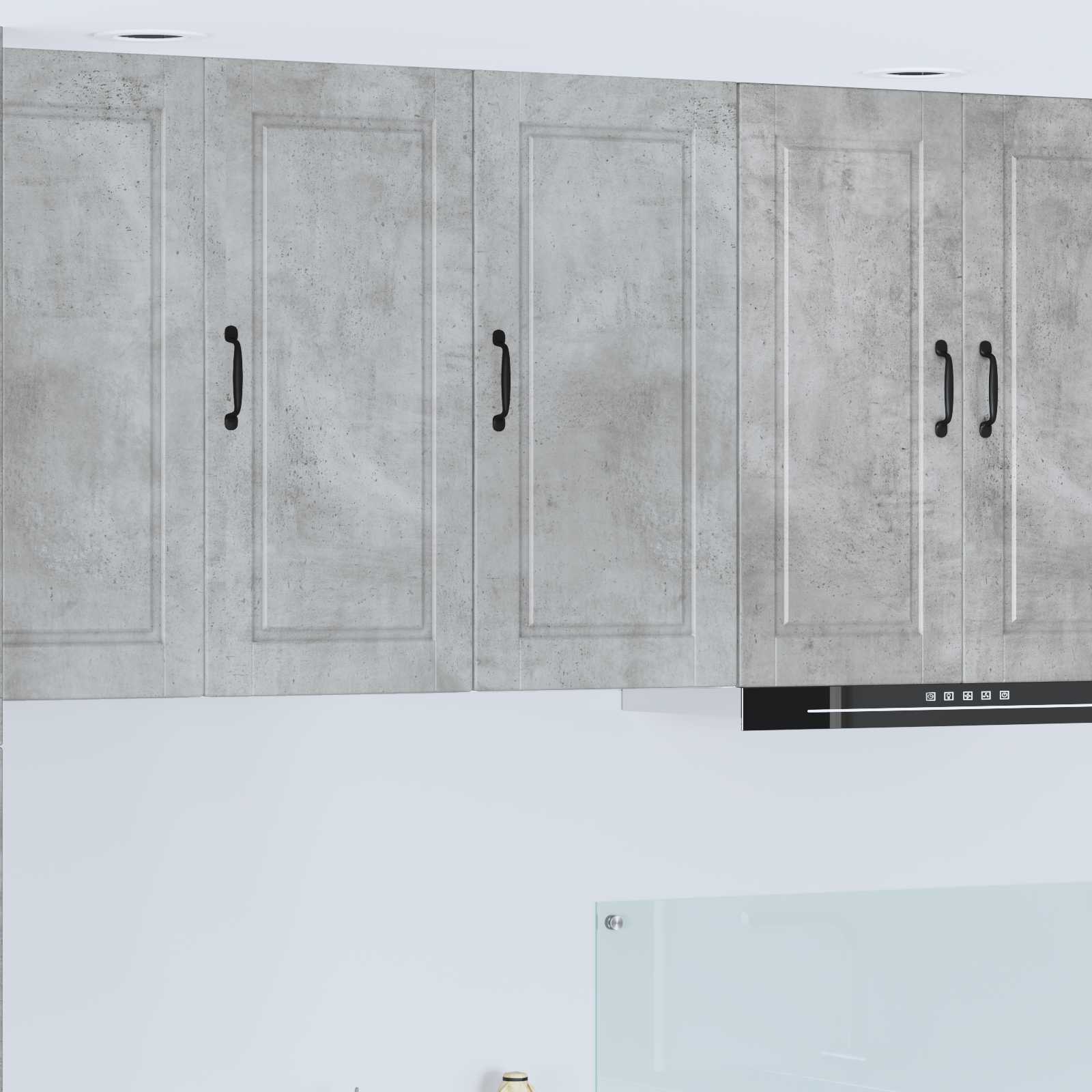 Vaatwasserpaneel Beton Grijs 40 x 31 x 80 cm Bewerkt hout is nu te koop bij PeponiXL, paradijselijk wonen!