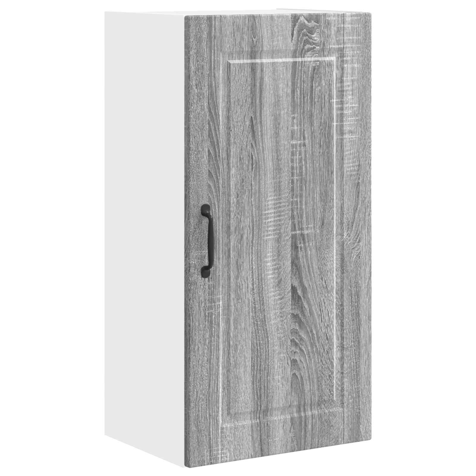 Keukenkast met plank Grijs Sonoma 40 x 31 x 80 cm Bewerkt hout is nu te koop bij PeponiXL, paradijselijk wonen!