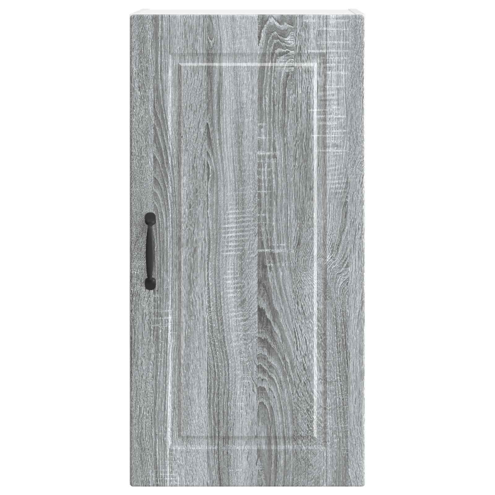 Keukenkast met plank Grijs Sonoma 40 x 31 x 80 cm Bewerkt hout is nu te koop bij PeponiXL, paradijselijk wonen!